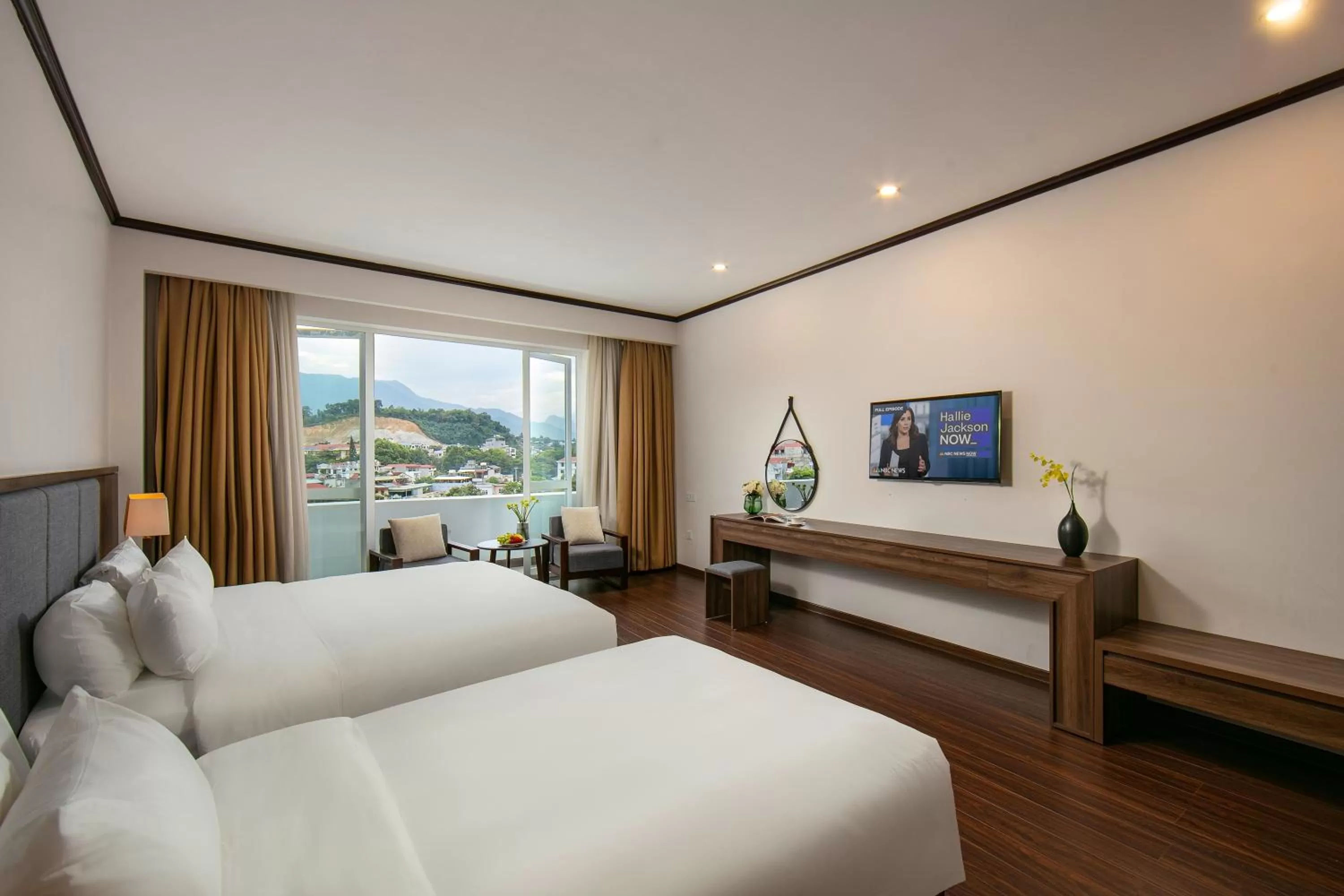 Bedroom, Bed in Lao Cai Star Hotel