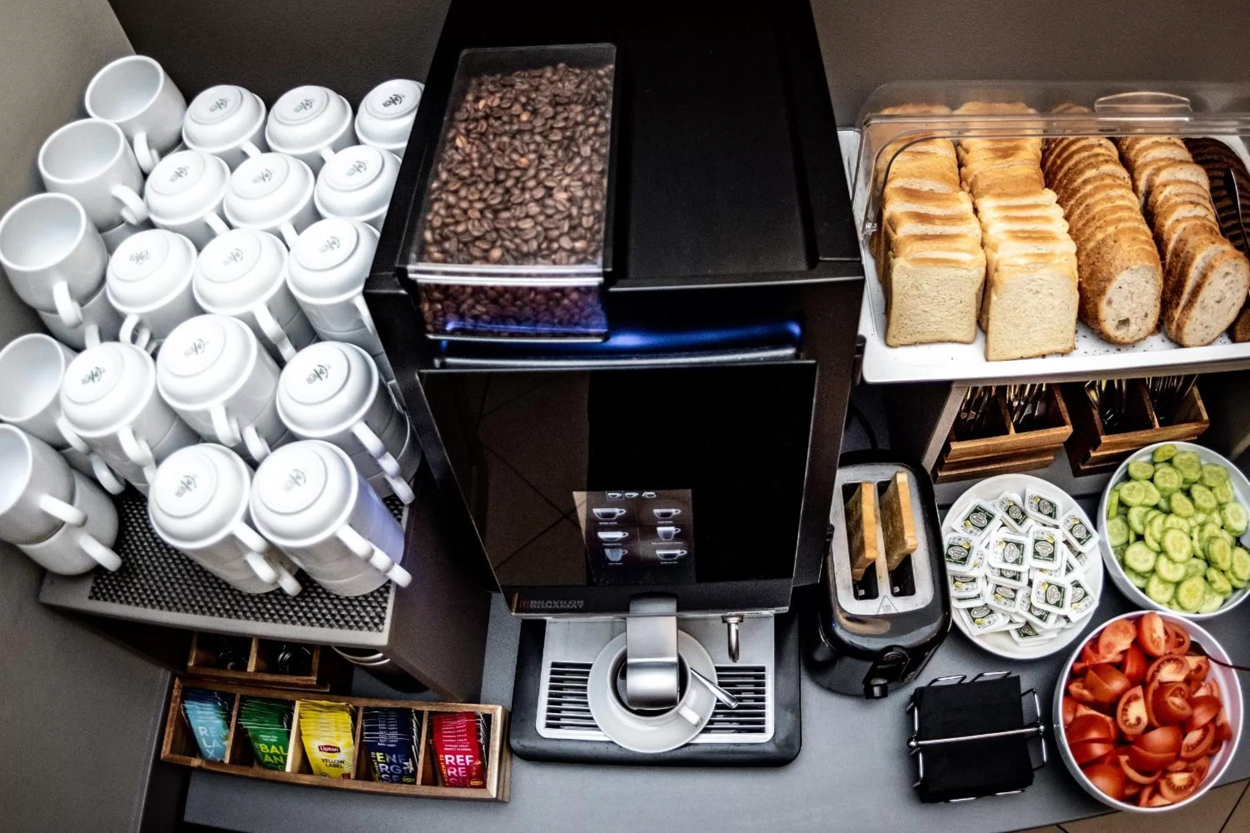 Buffet breakfast in Hotel Sigulda