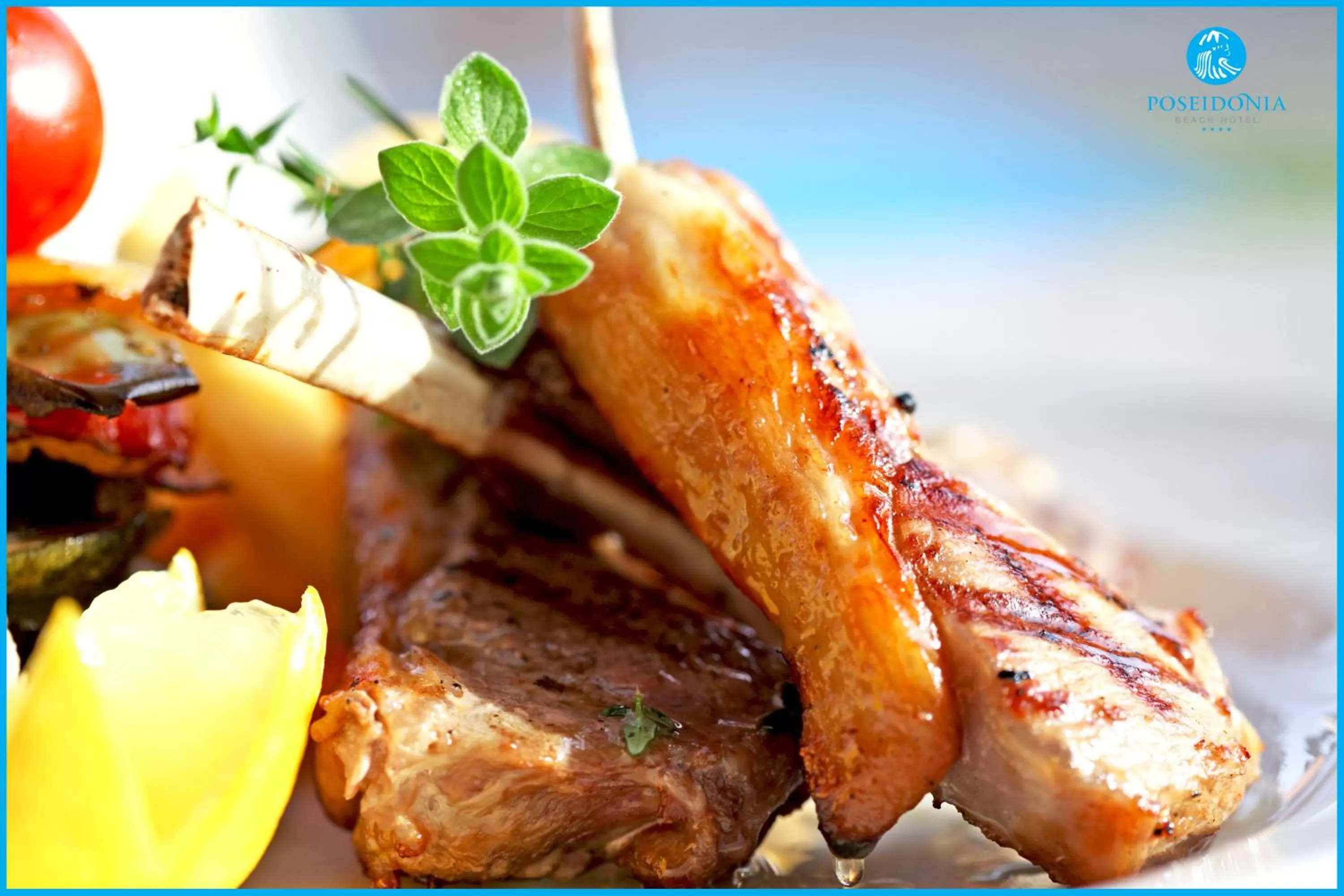 Restaurant/places to eat in Poseidonia Beach Hotel