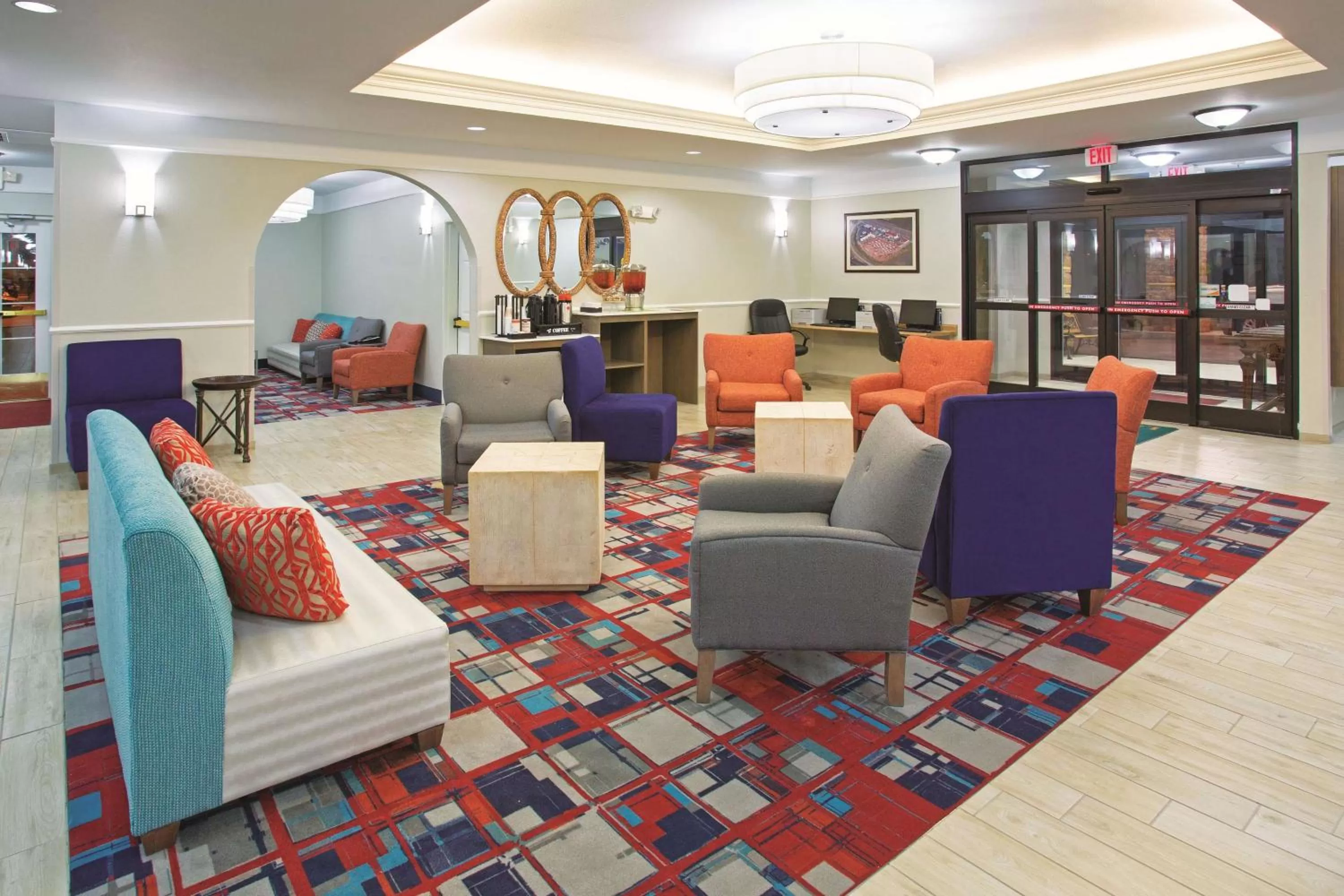 Lobby or reception in La Quinta by Wyndham Gallup