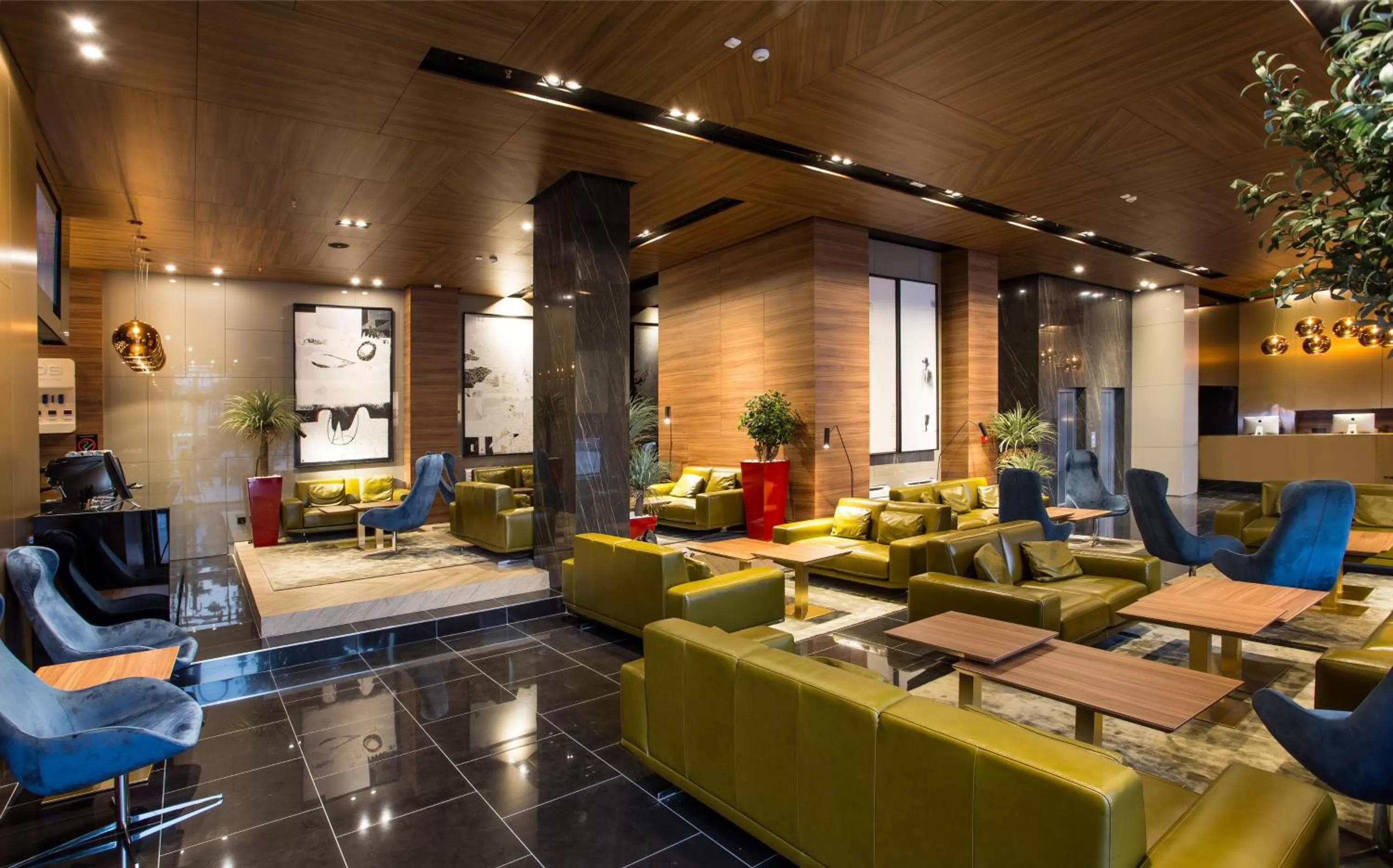 Lobby or reception in Ambasador Hotel