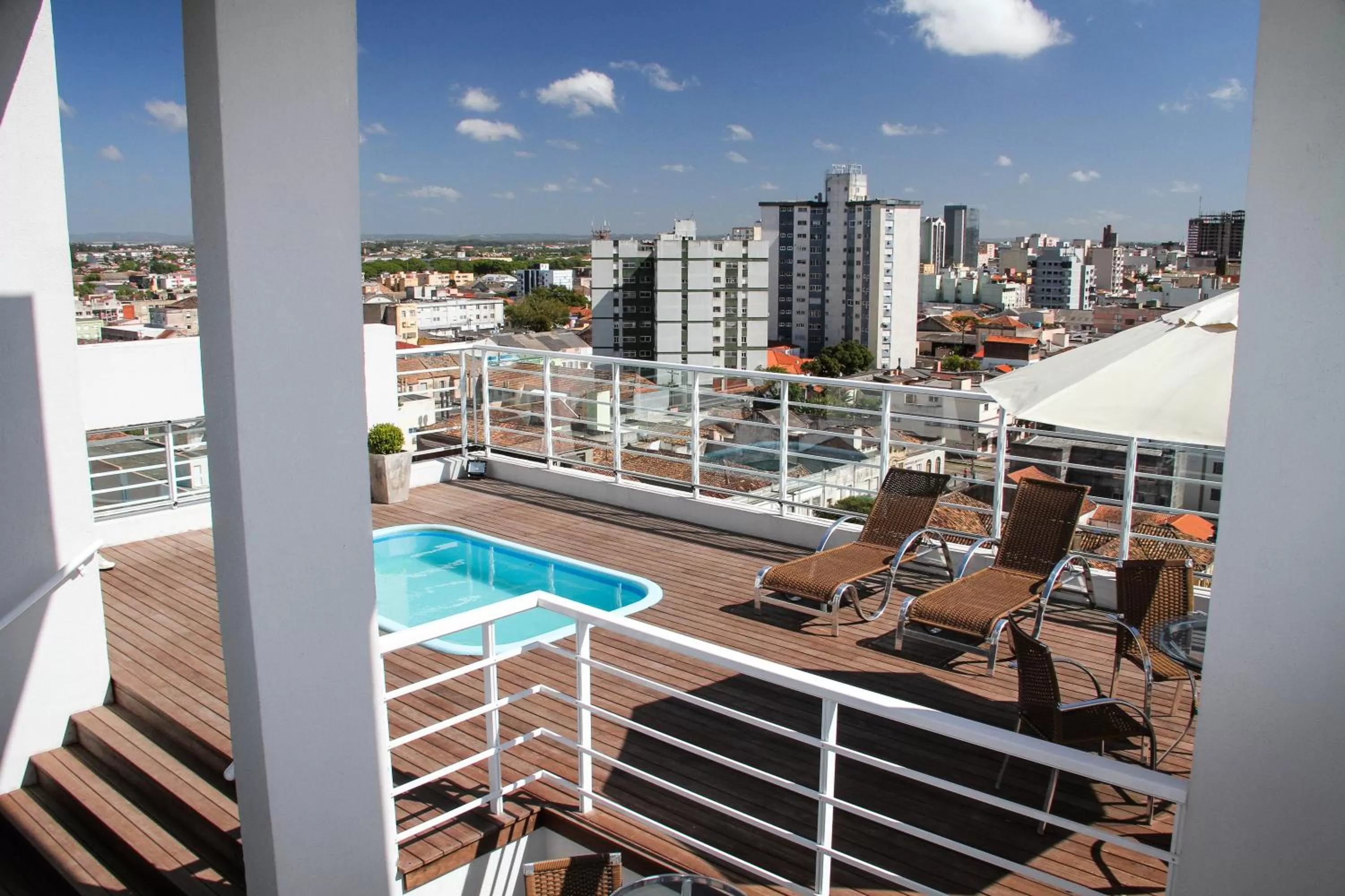 Balcony/Terrace in M Tower Hotel