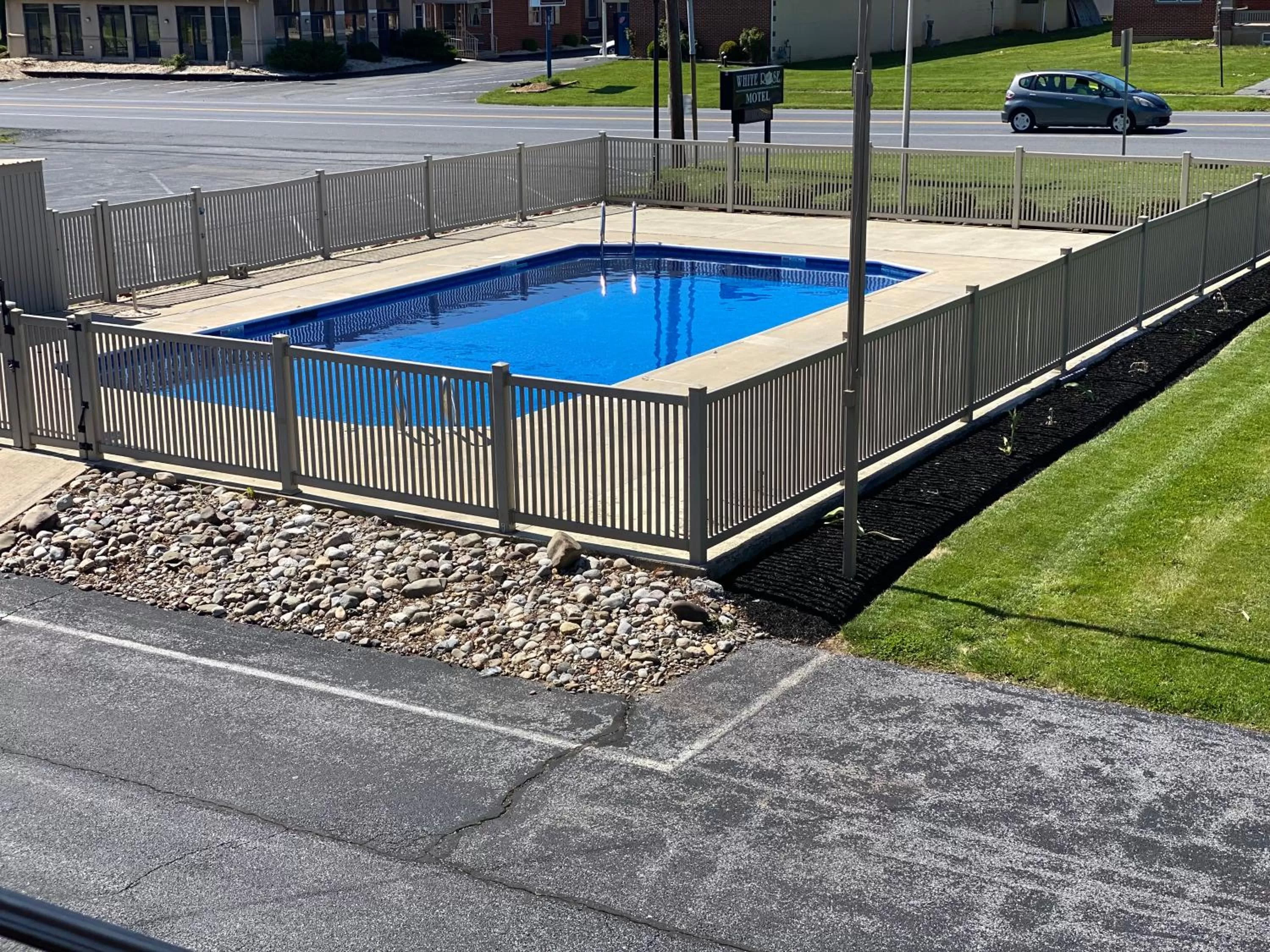 Swimming pool in White Rose Motel - Hershey