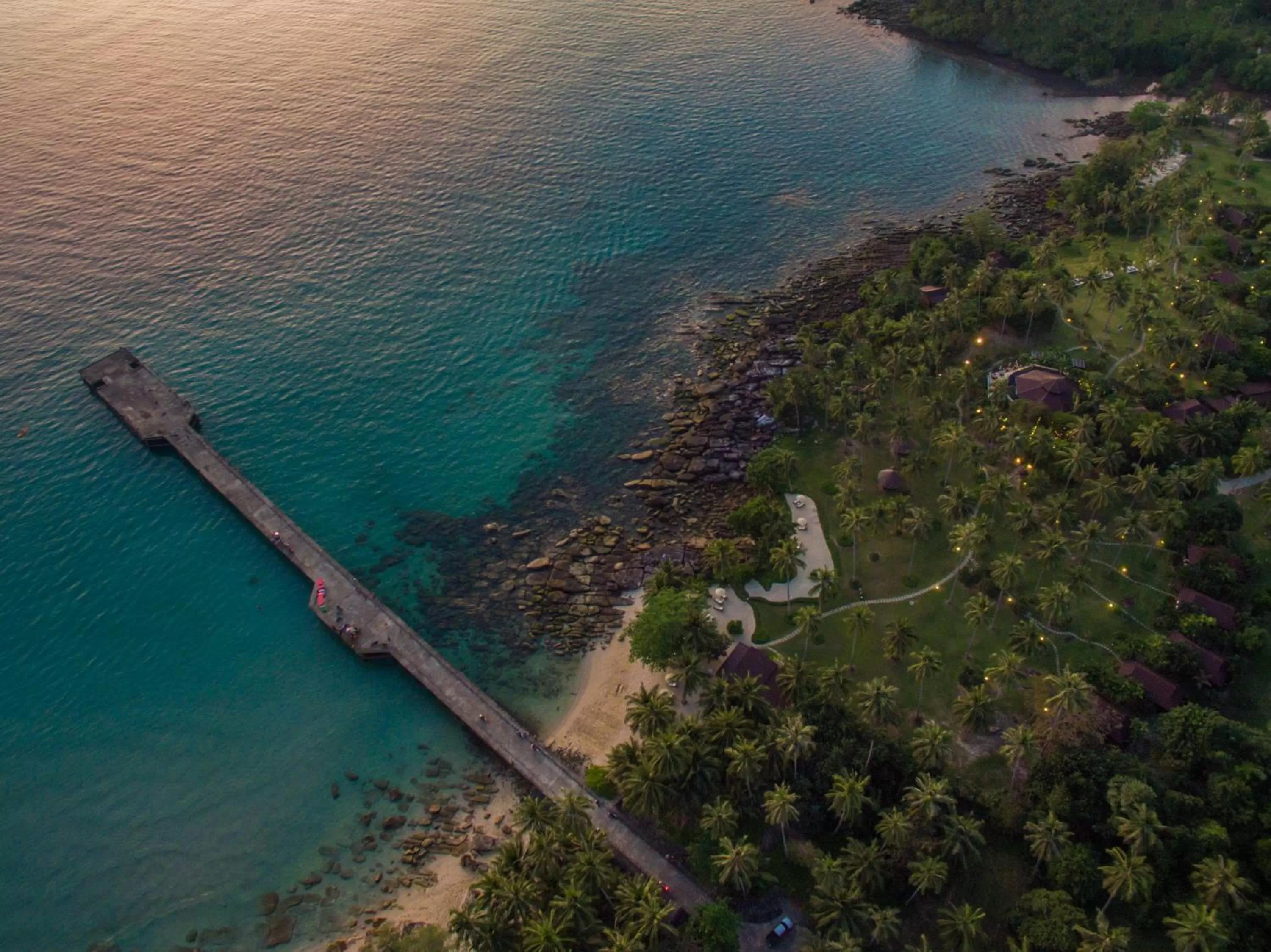 Bird's eye view in Koh Kood Paradise Beach