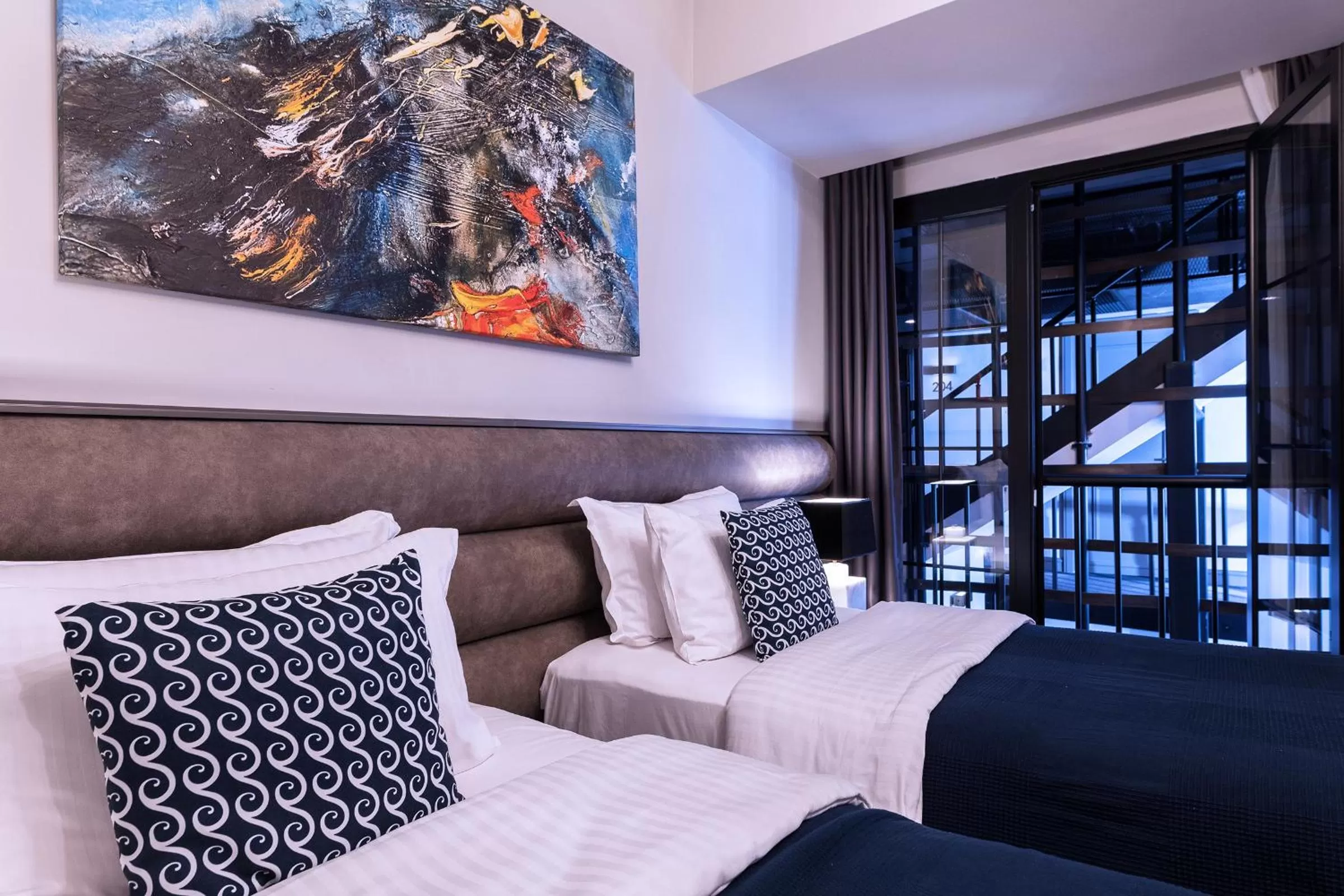 Bed in Nabu Hotel Karaköy