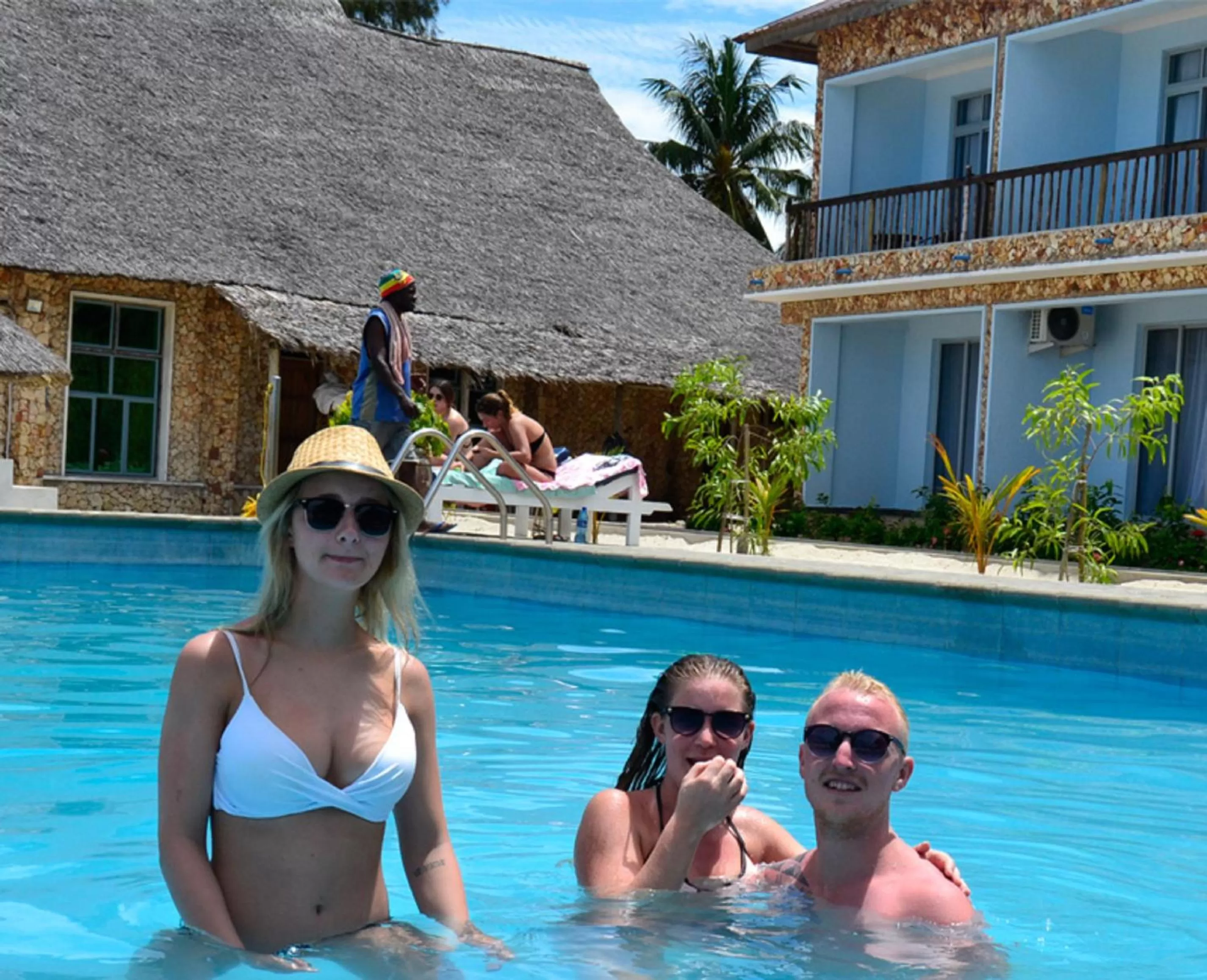 Swimming Pool in Serene Beach Resort