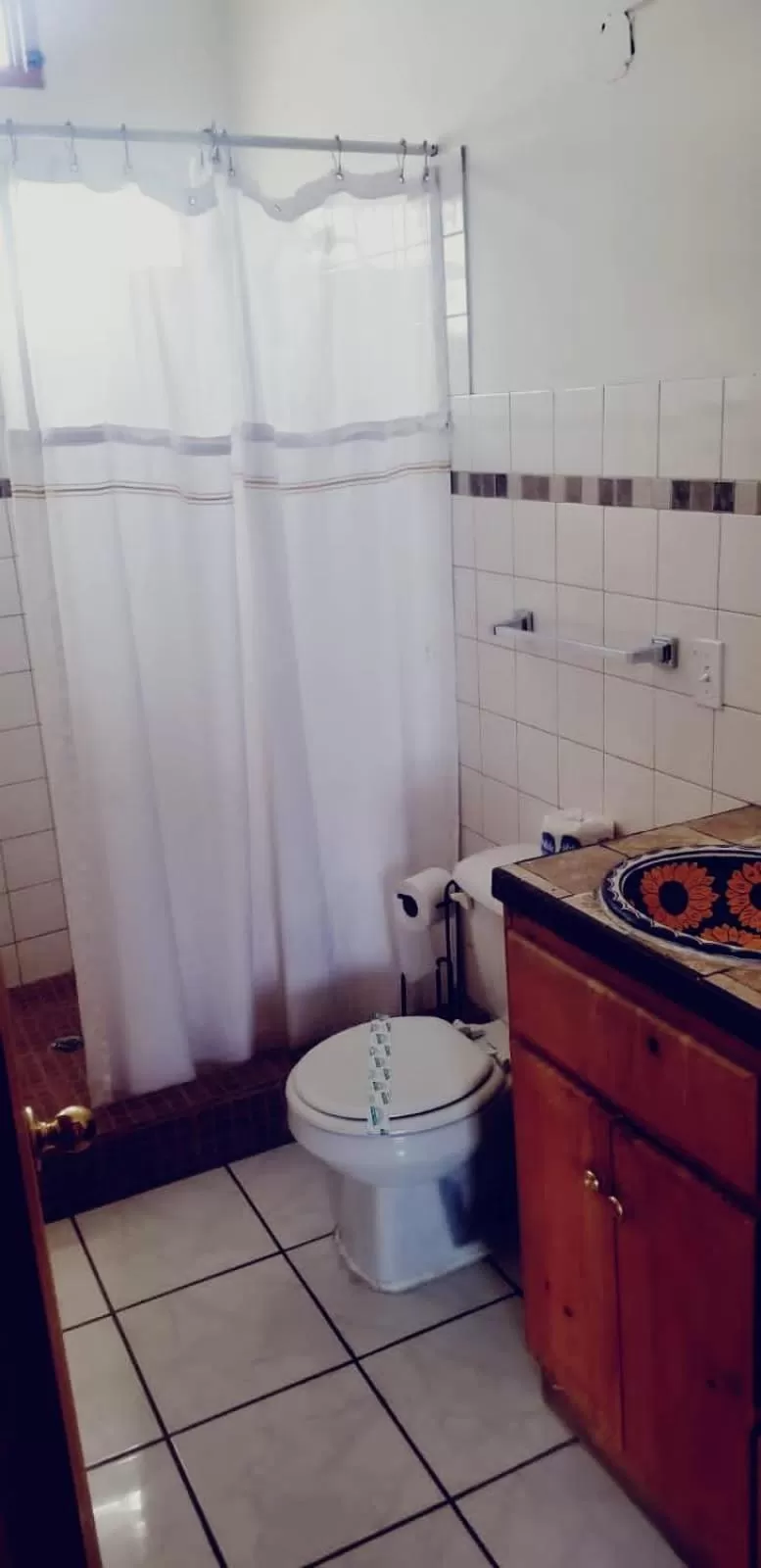 Bathroom in Hotel Posada Magdalena
