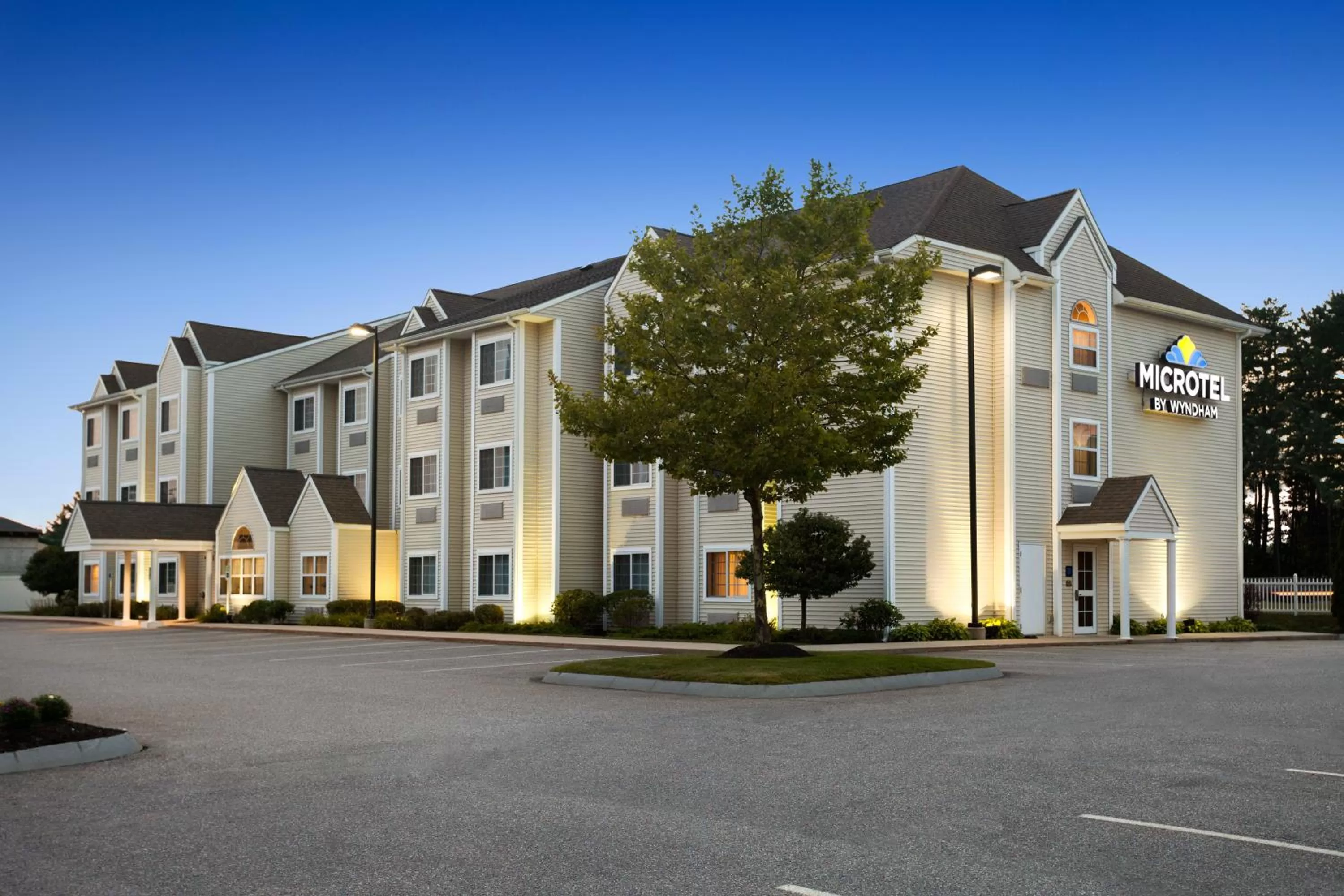 Property building in Microtel Inn & Suites by Wyndham Dover New Hampshire