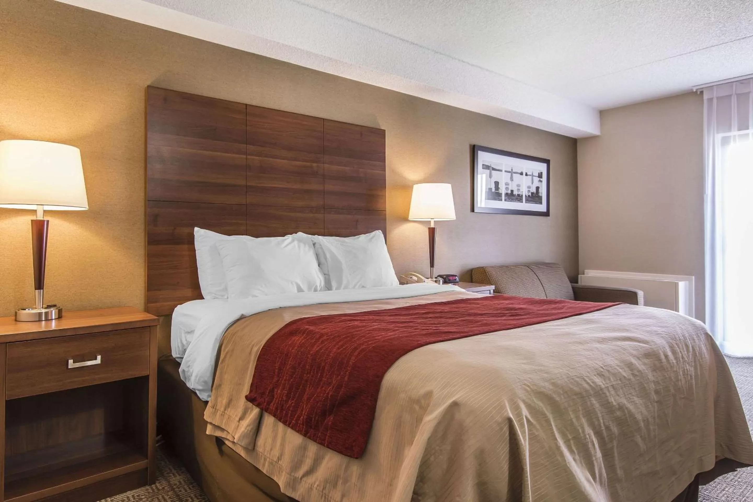 Photo of the whole room, Bed in Comfort Inn