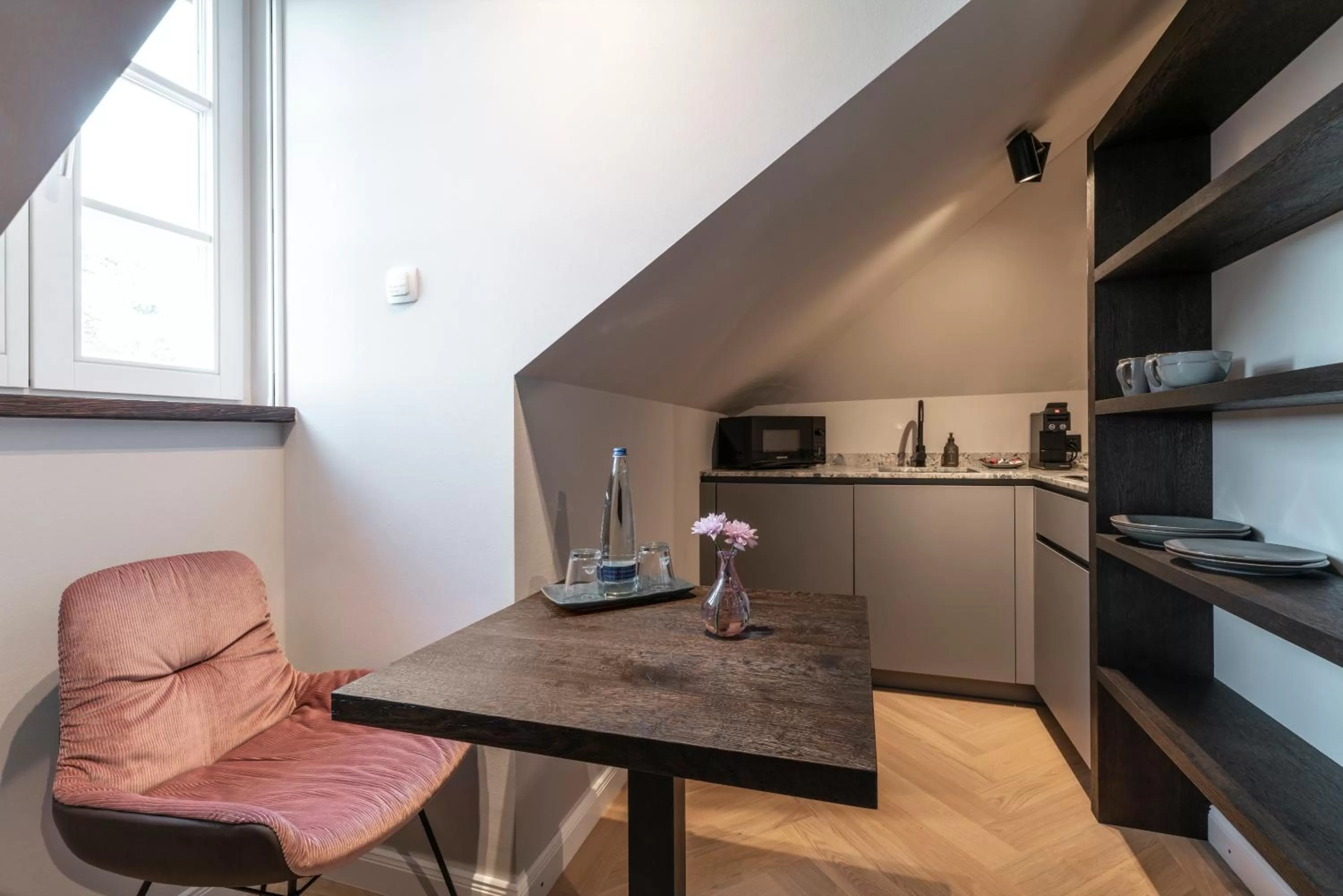 Kitchen or kitchenette in Wailtl Hotel