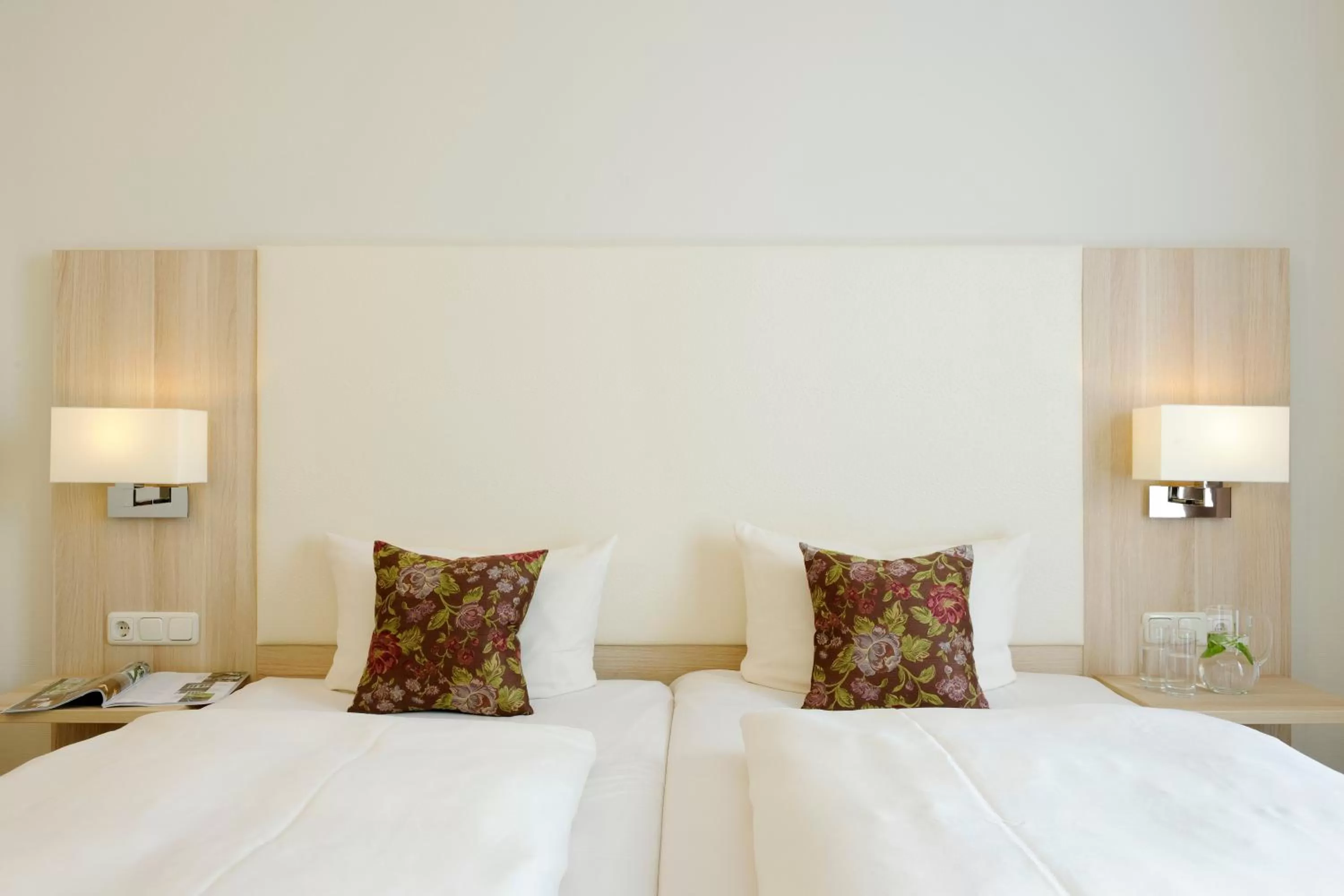 Bed in Hotel Kannenkeller