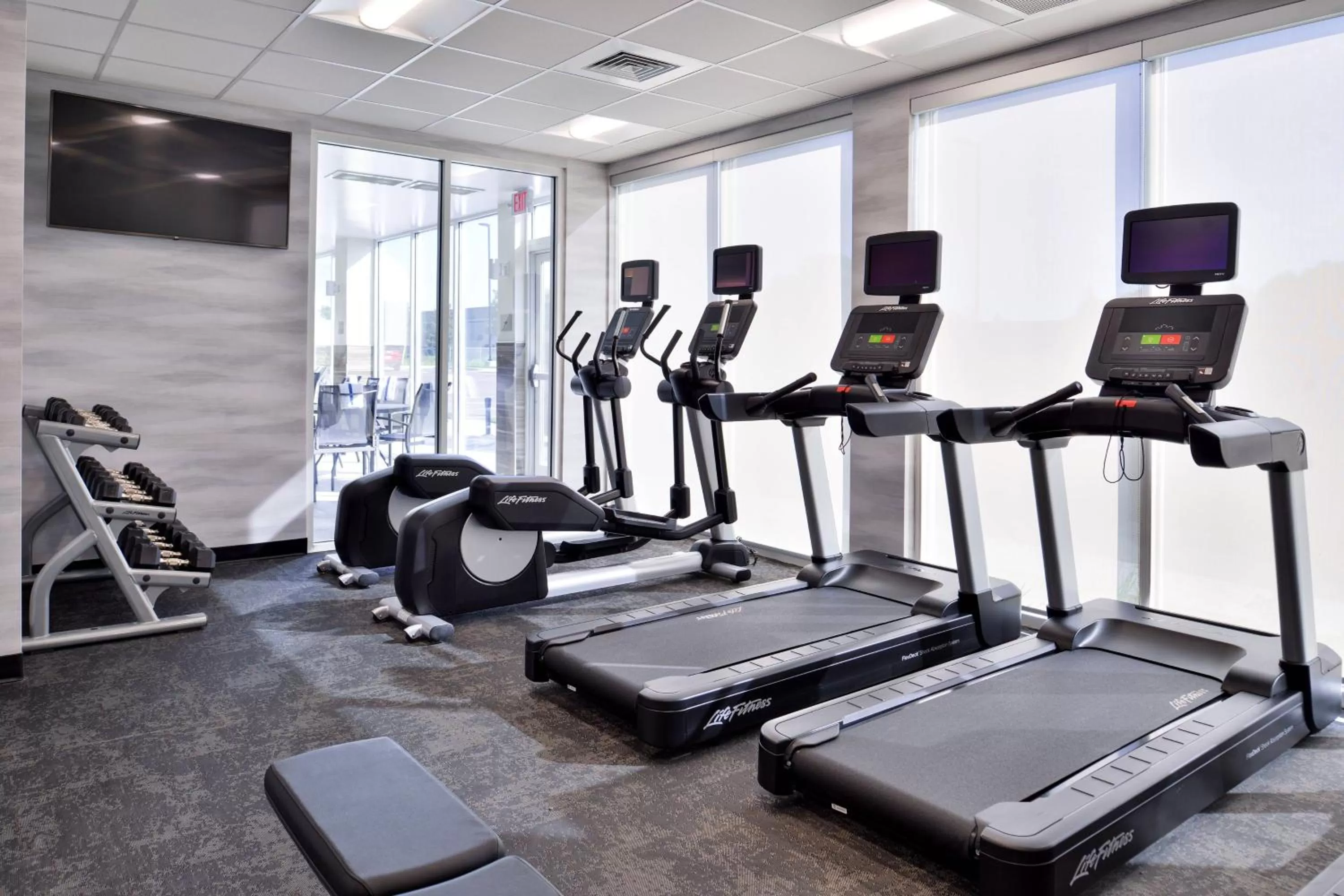 Fitness centre/facilities in Fairfield Inn and Suites by Marriott Minneapolis Shakopee