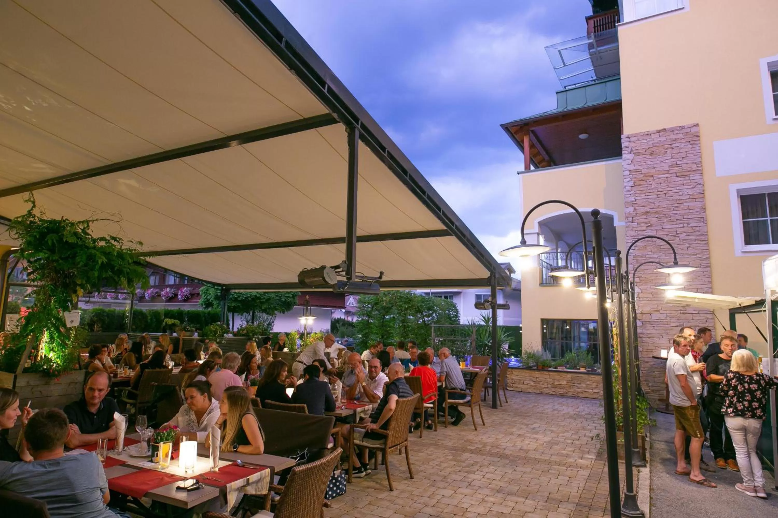 Patio in Hotel Brückenwirt