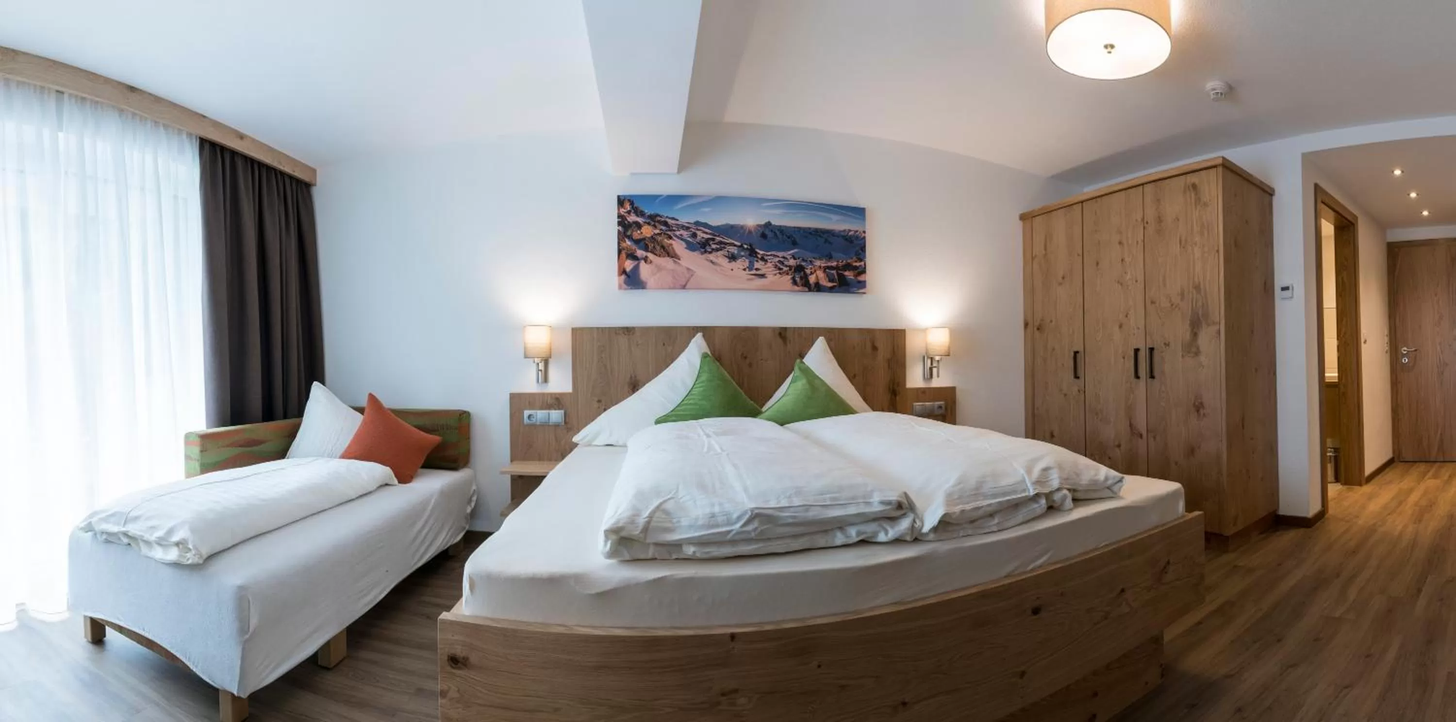 Photo of the whole room, Bed in Gasthof Sportalm