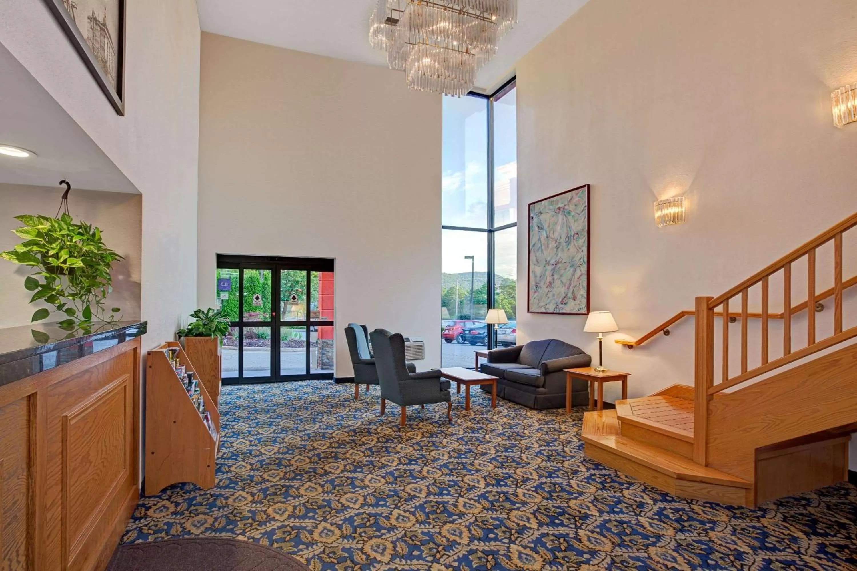 Lobby or reception in Super 8 by Wyndham Mahwah