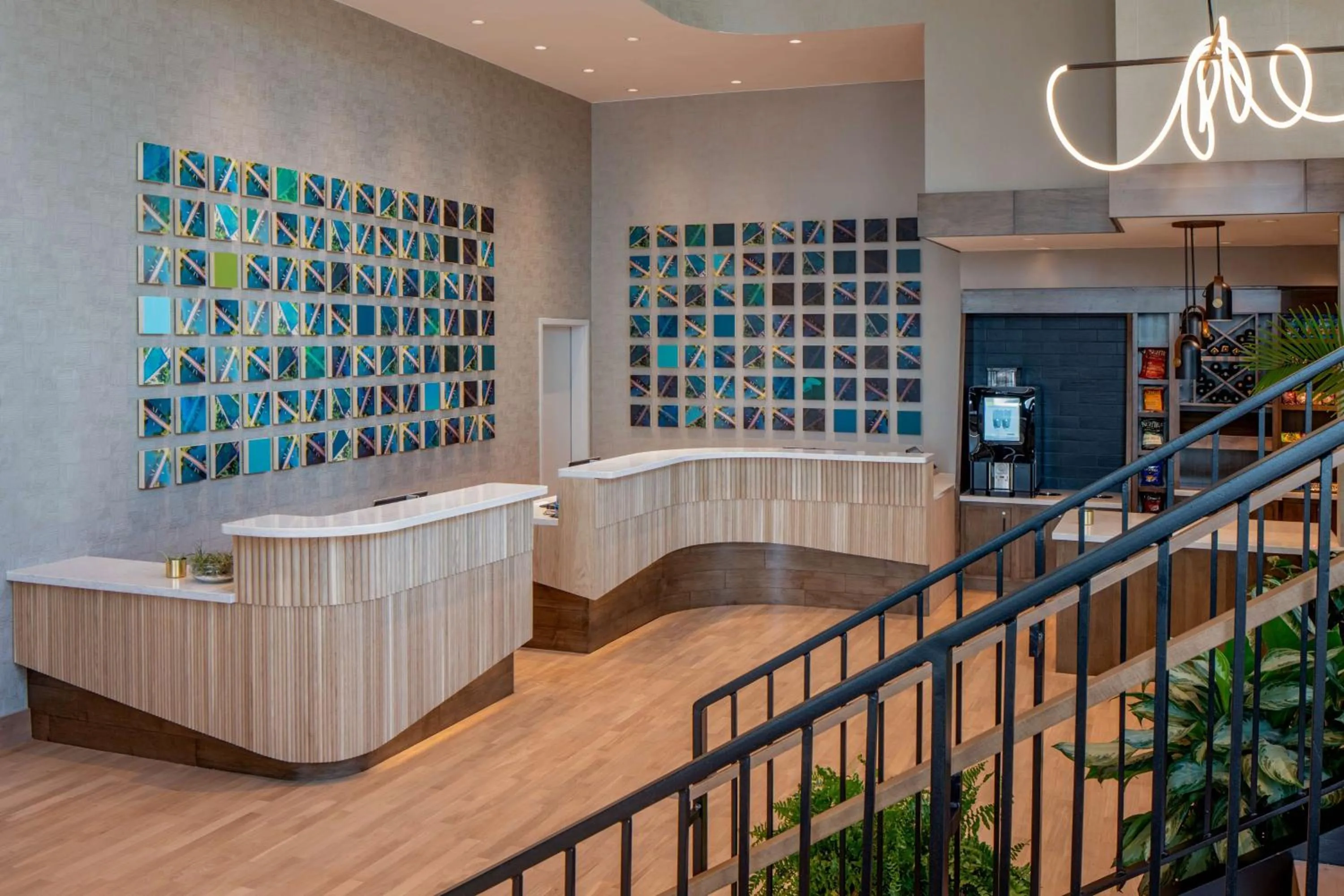 Lobby or reception in Hilton Garden Inn Austin University Capitol District