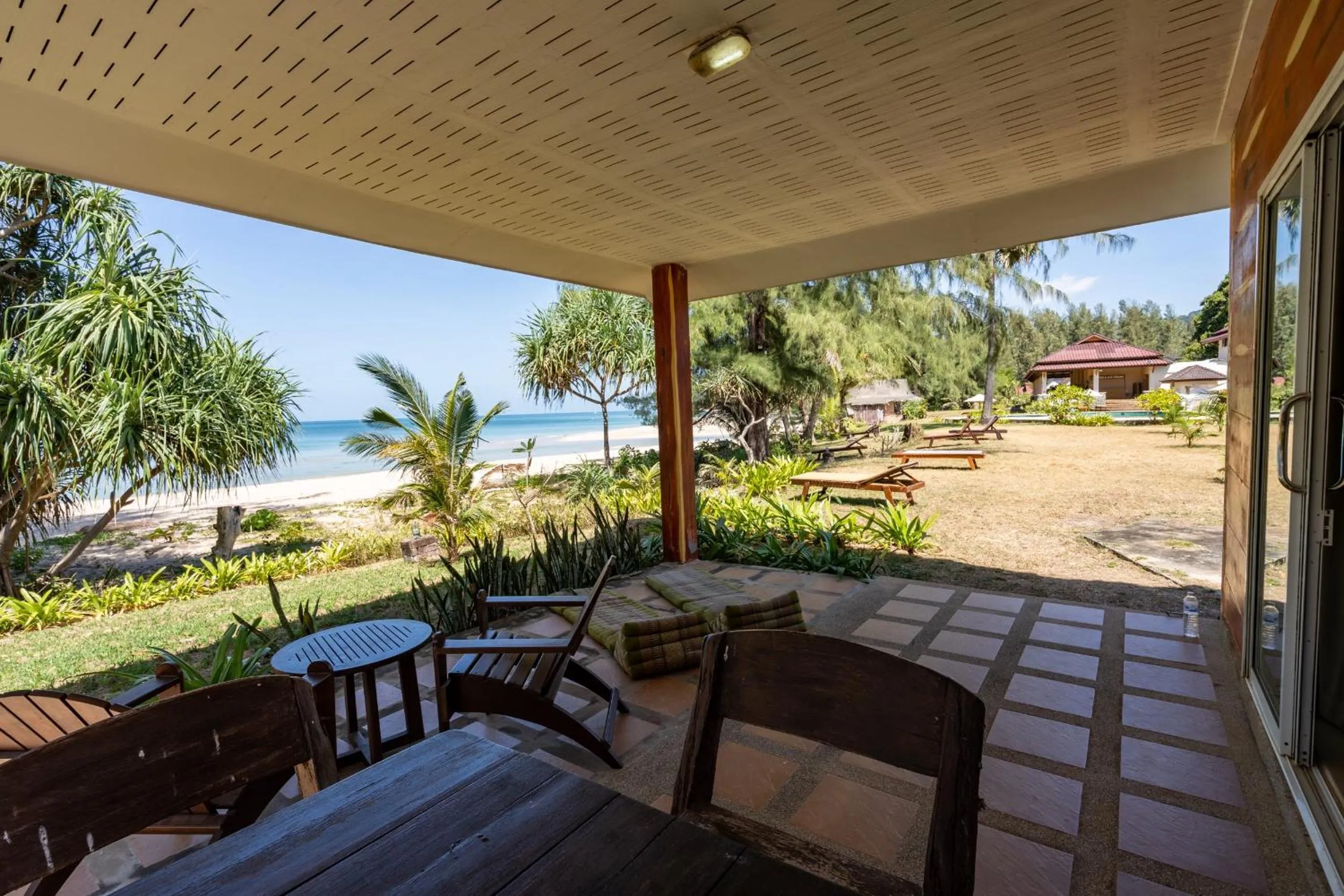 Patio in Gooddays Lanta Beach Resort SHA