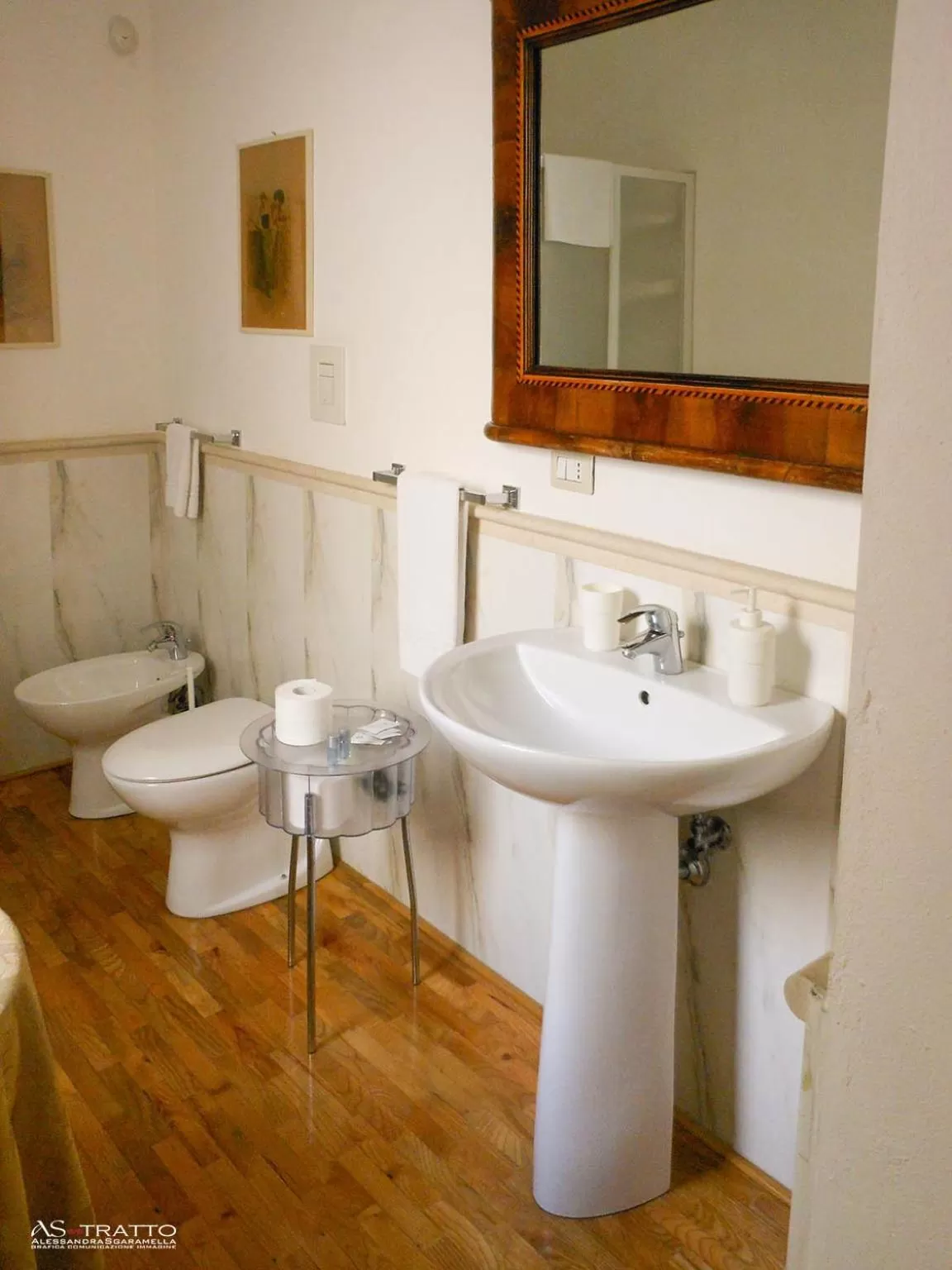 Bathroom in Palazzo Antica Via Appia