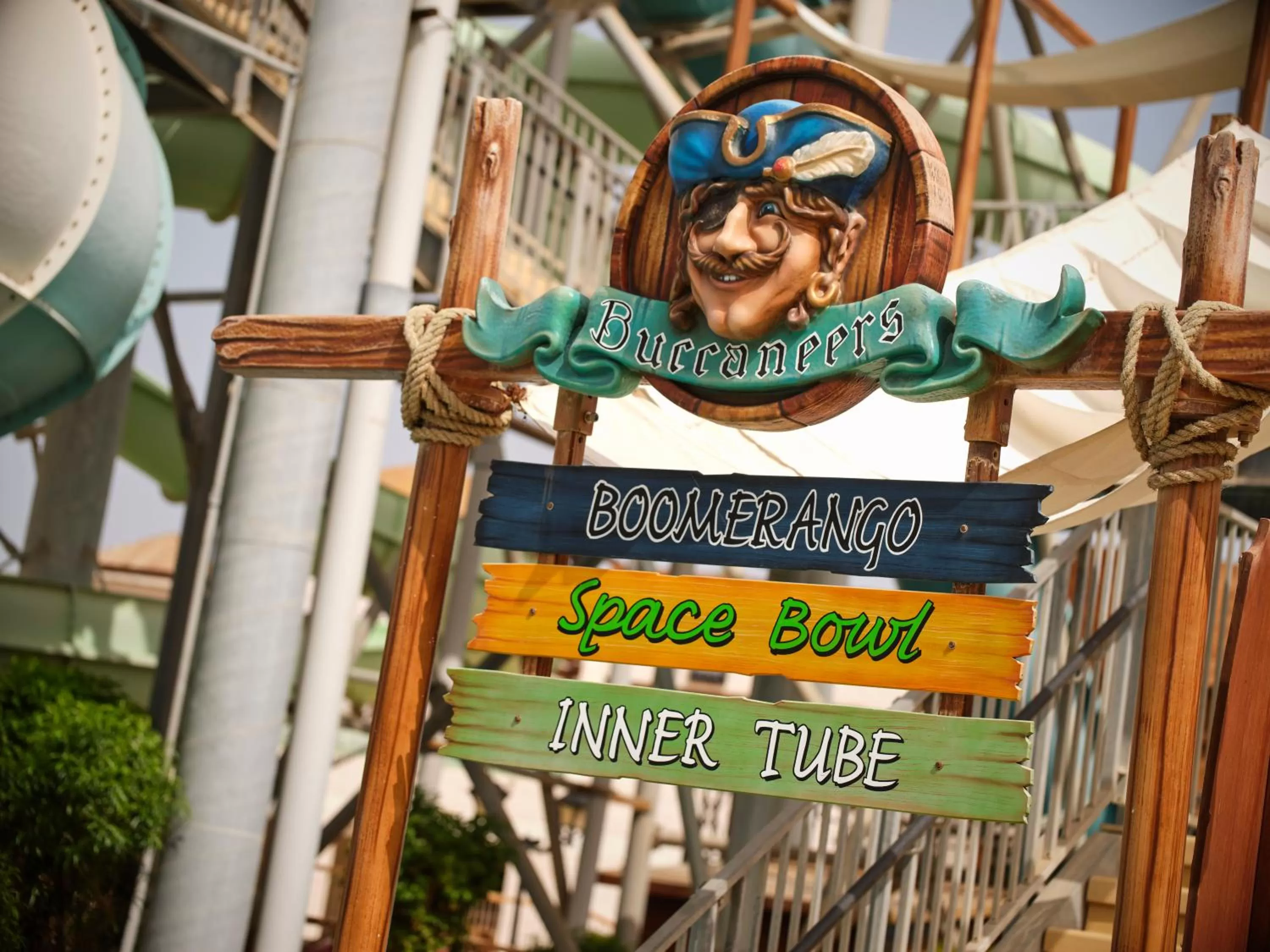 Aqua park in Coral Sea Aqua Club Resort