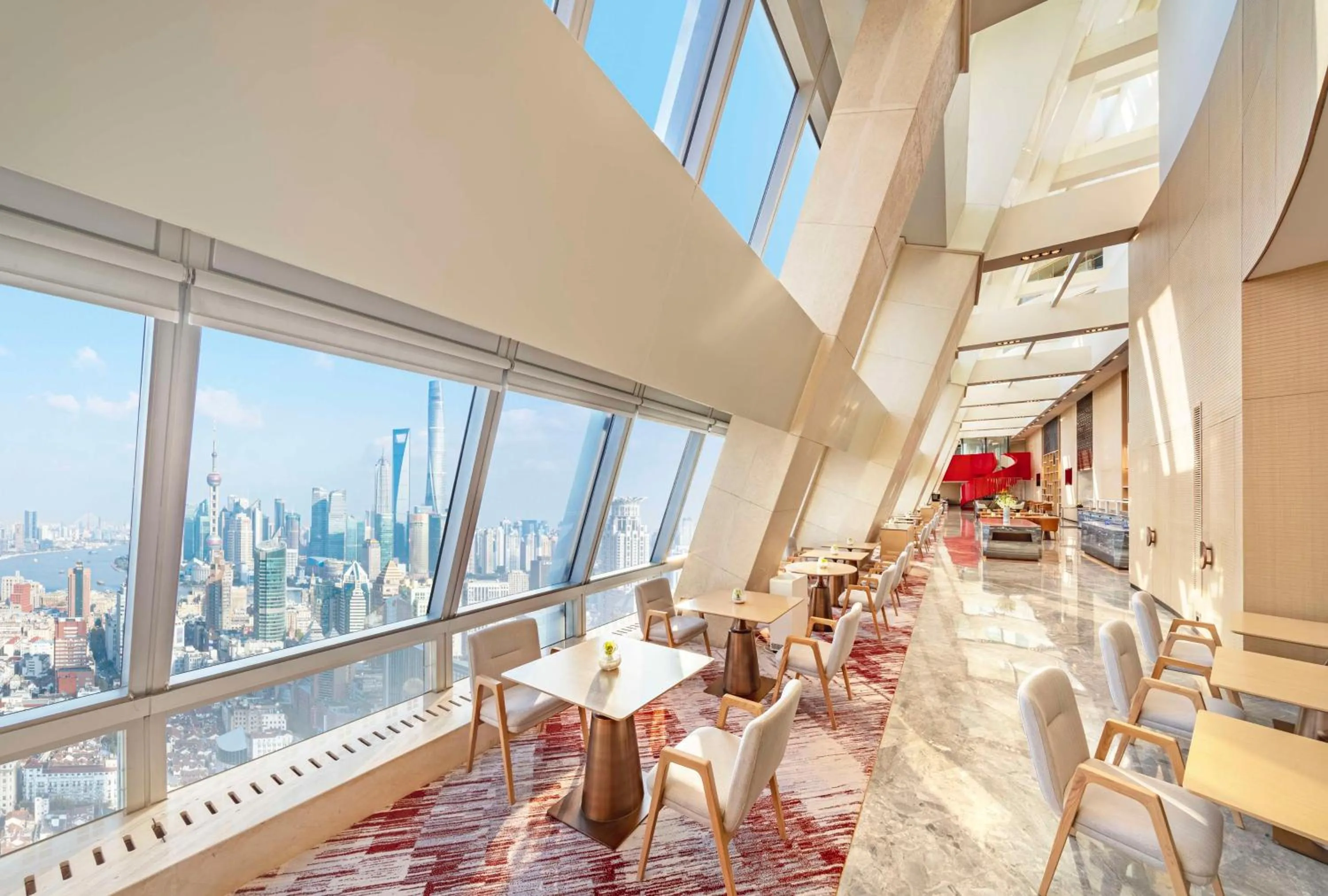 Lounge or bar in Conrad Shanghai