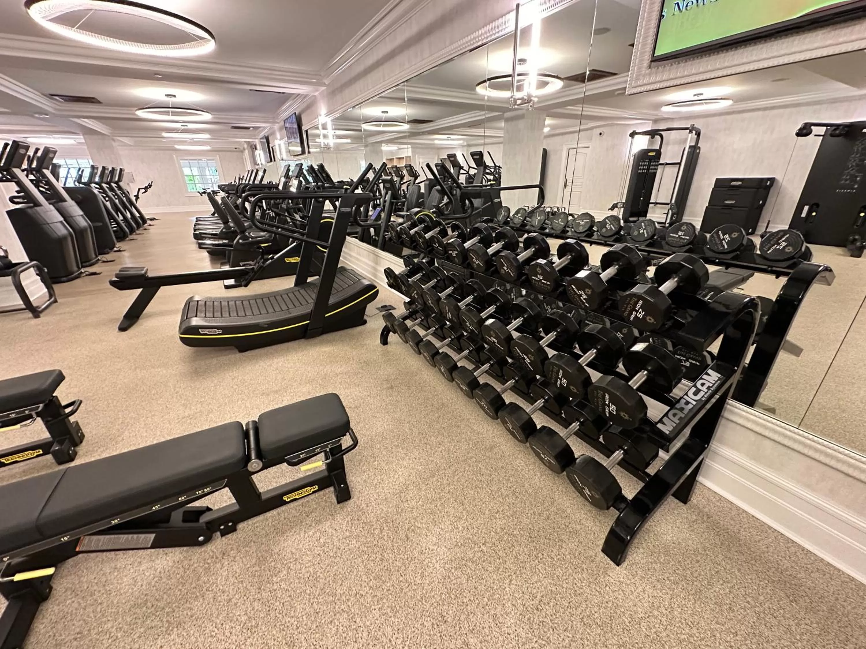 Fitness centre/facilities in Fairmont Grand Del Mar