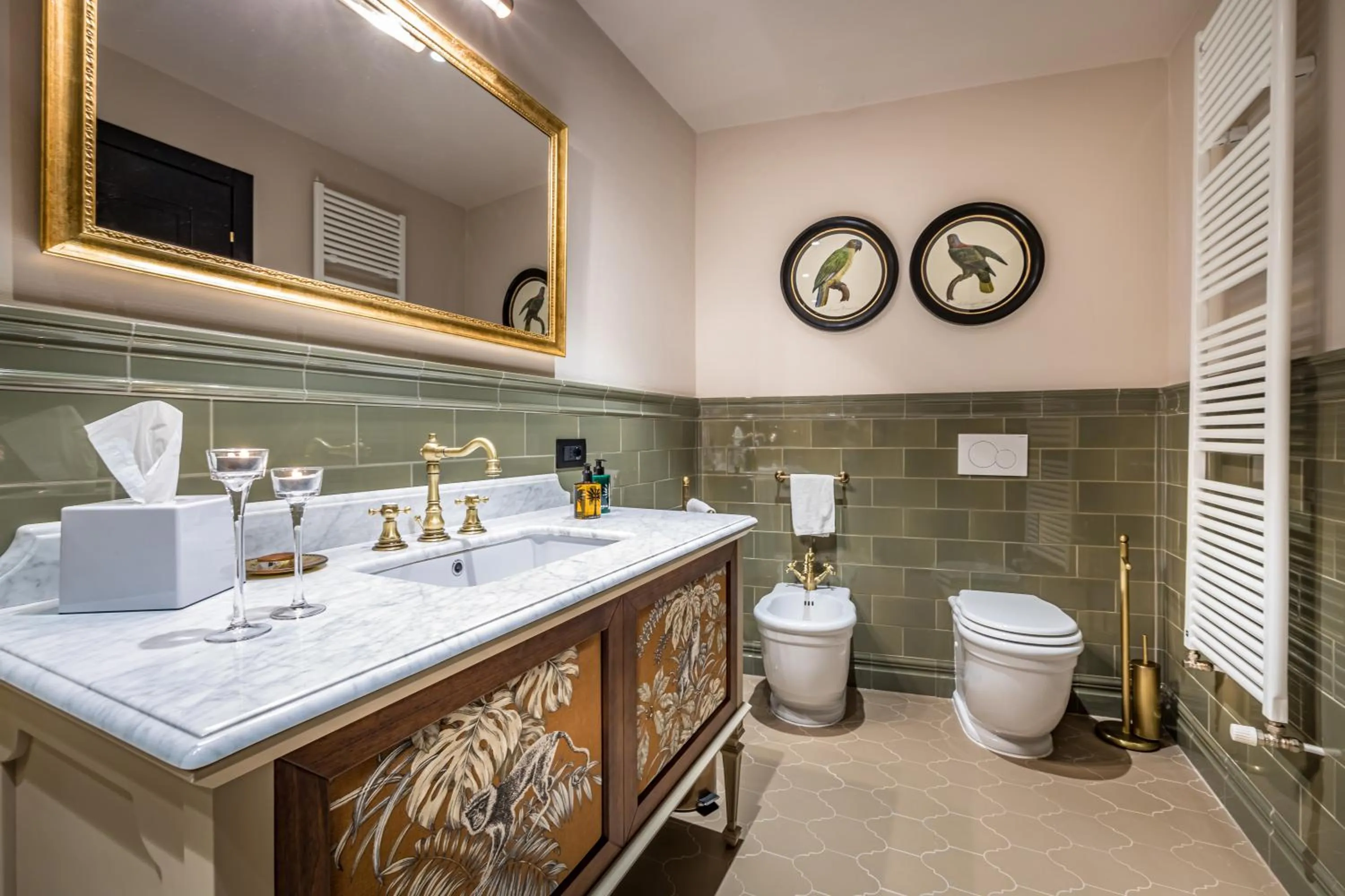 Toilet in Palazzo Bianca Cappello Residenza d'Epoca