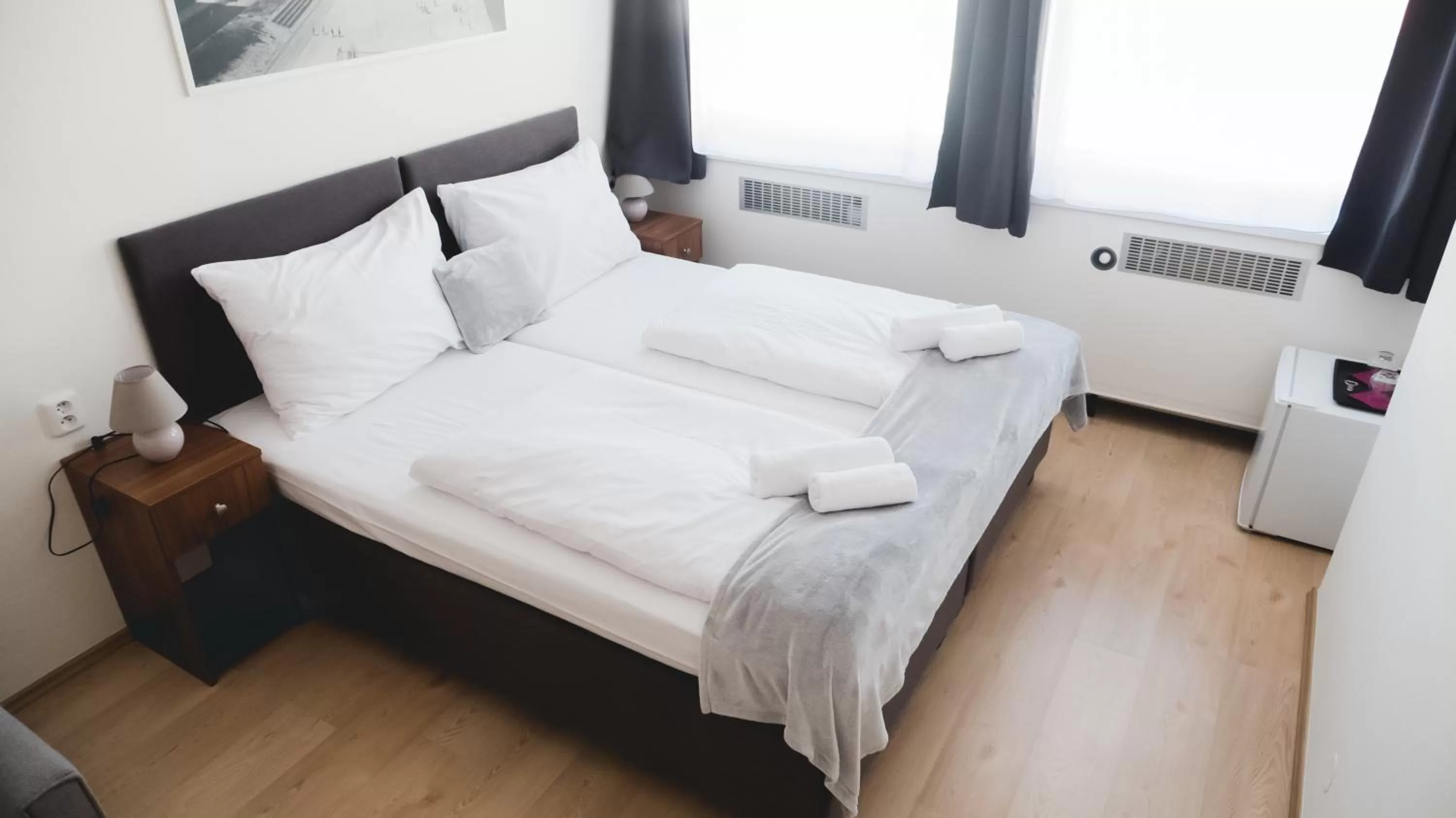 Bed in Hotel U Ševce