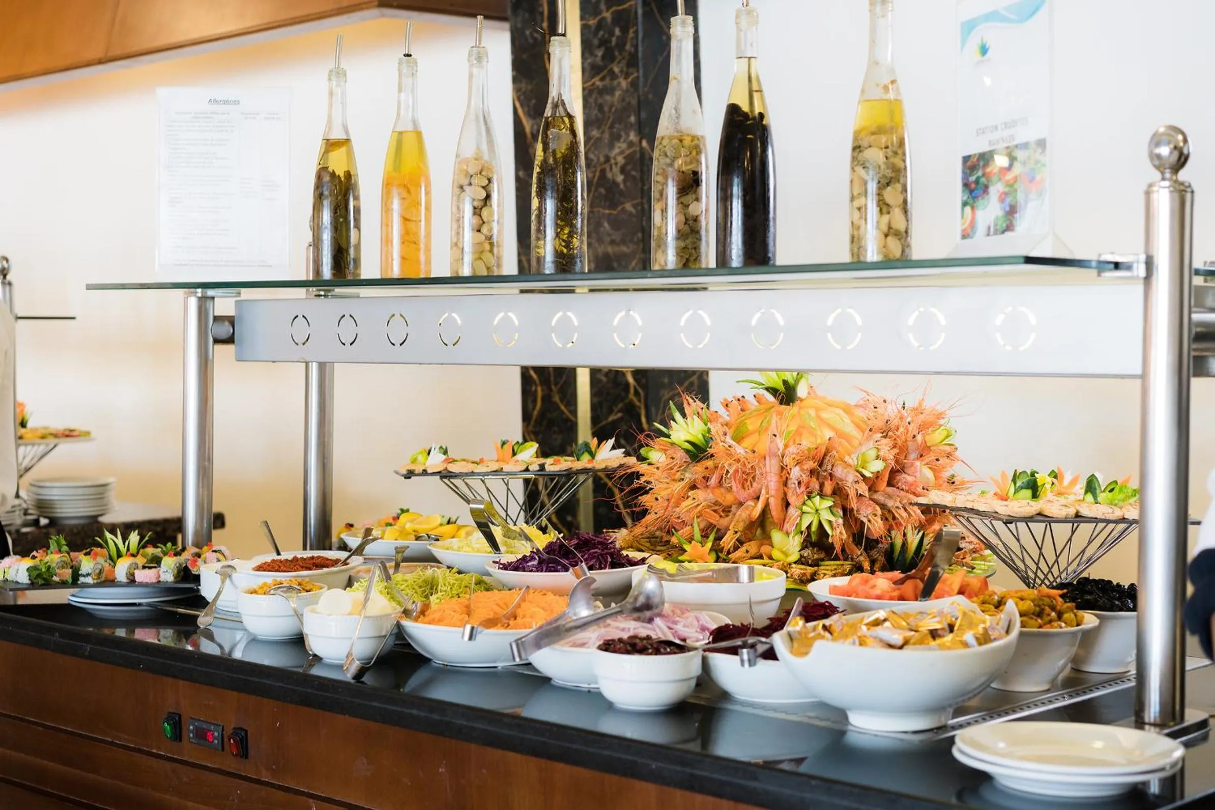 Food and drinks in Pickalbatros Aqua Fun Club All Inclusive