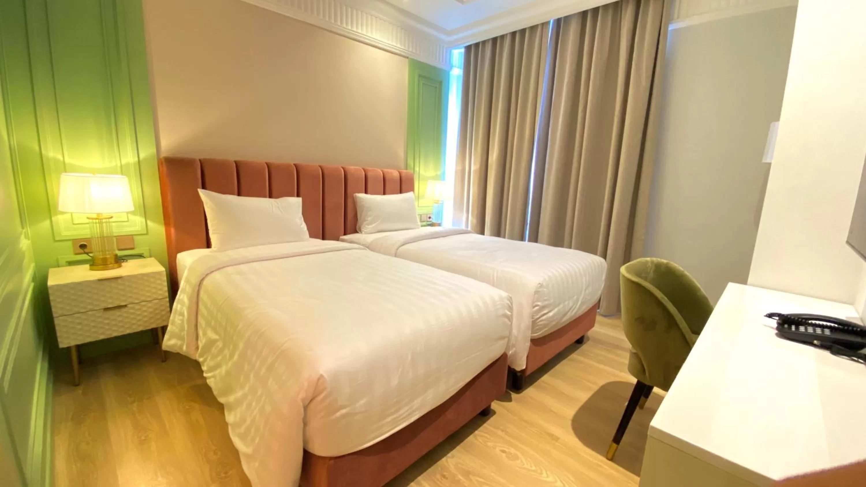 Bed in Maia Hotel Jakarta