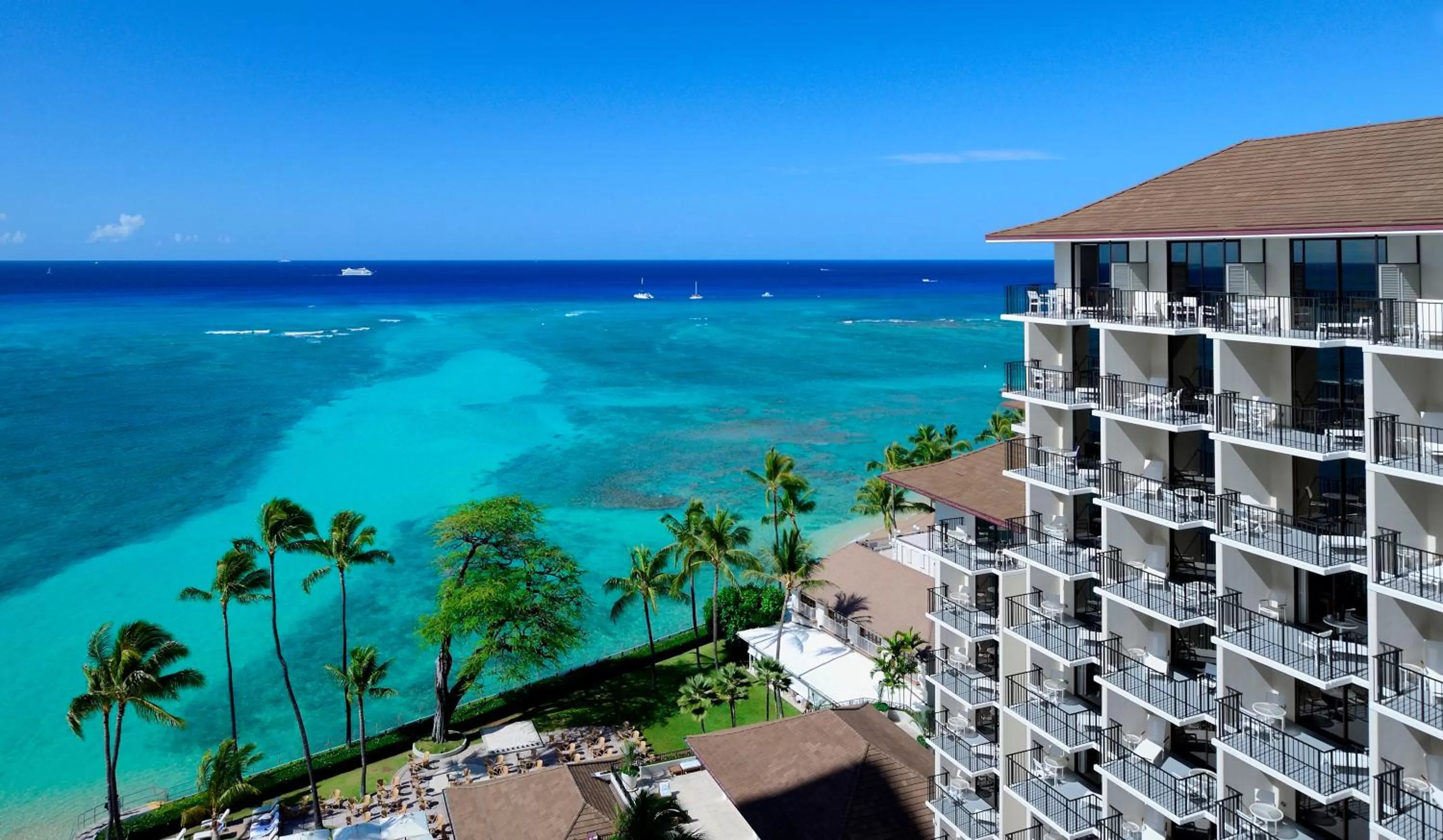 Balcony/Terrace in Halekulani - NO RESORT FEE