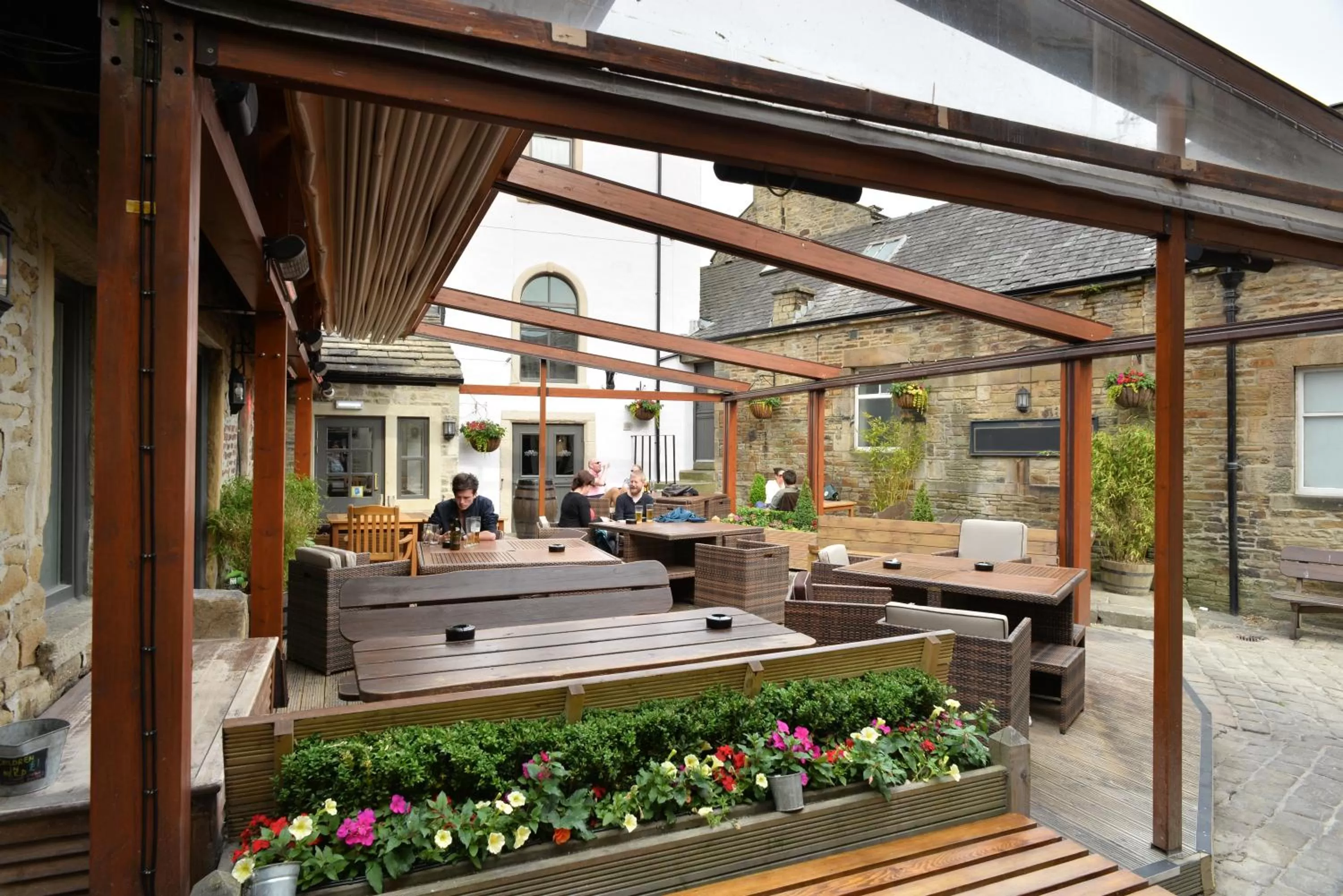 Garden in The Woolly Sheep Inn