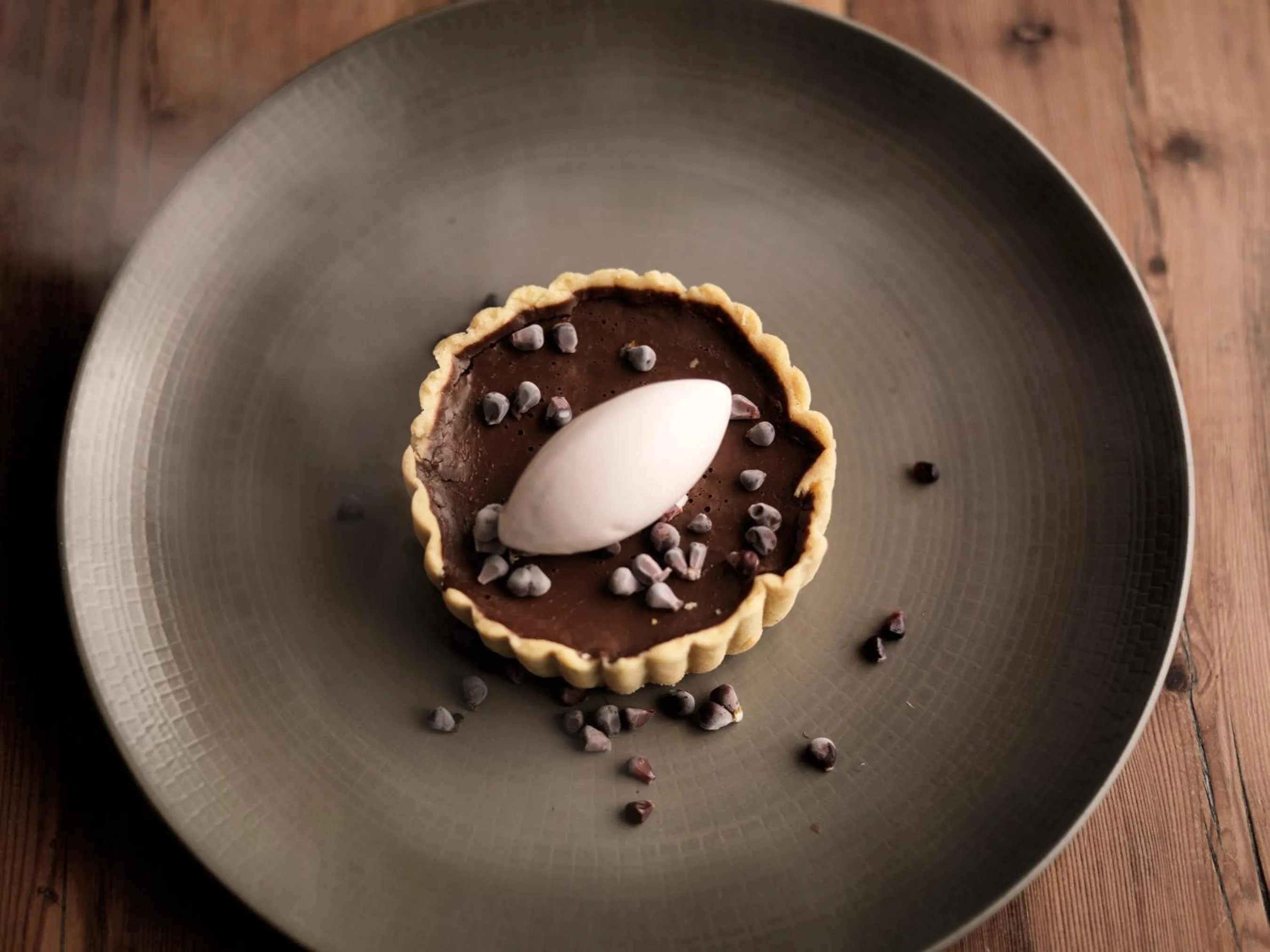 Food close-up in The Crown