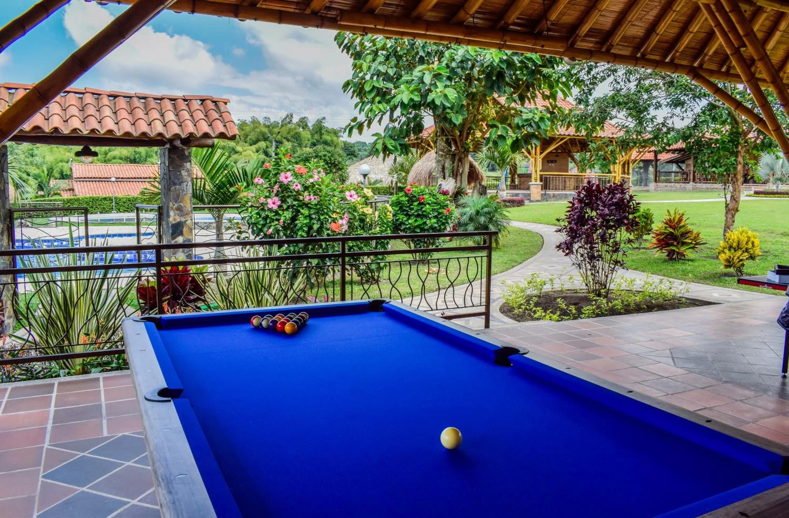 Billiard in La Victoria Hotel Campestre