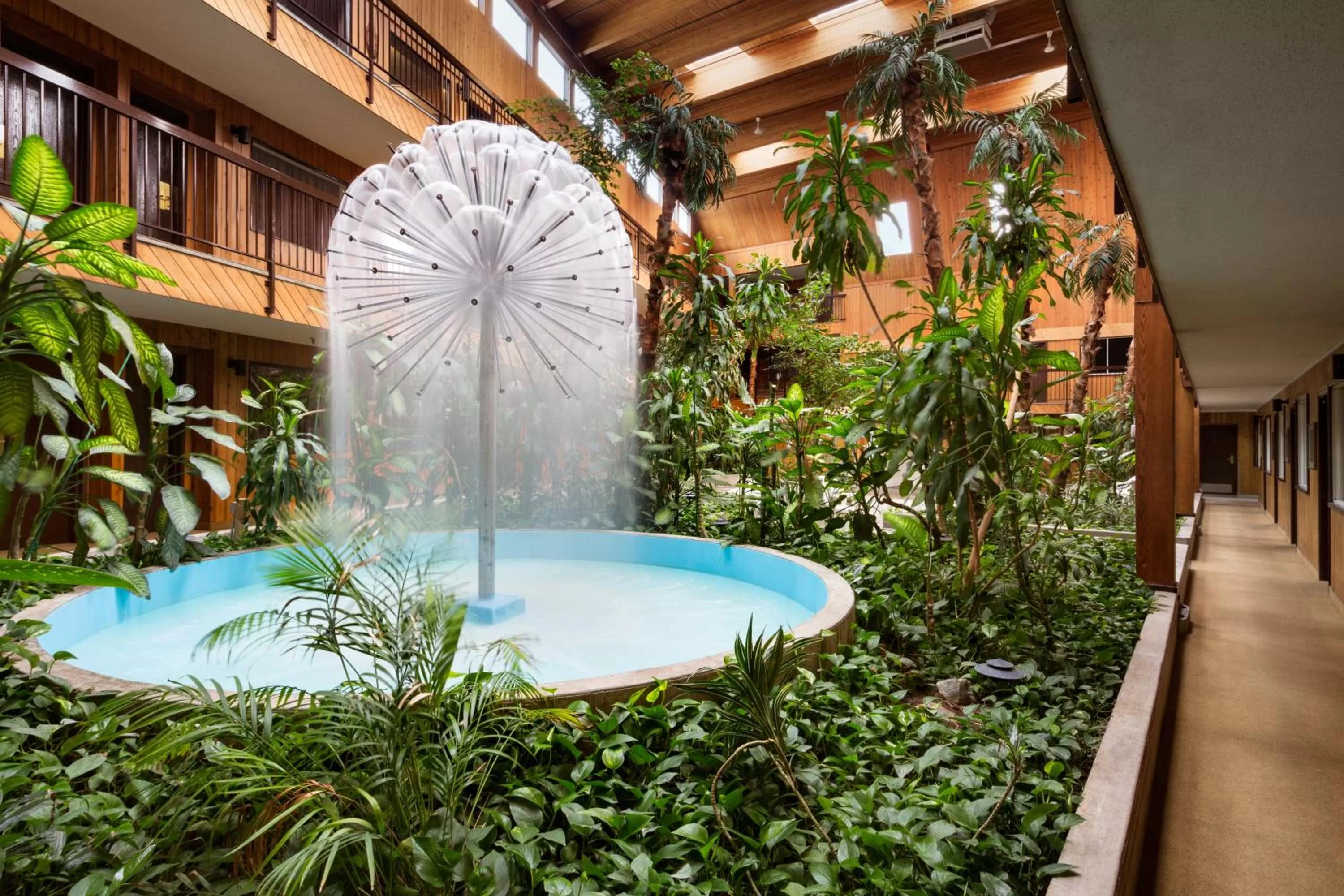 Pool view in Super 8 by Wyndham Prince George