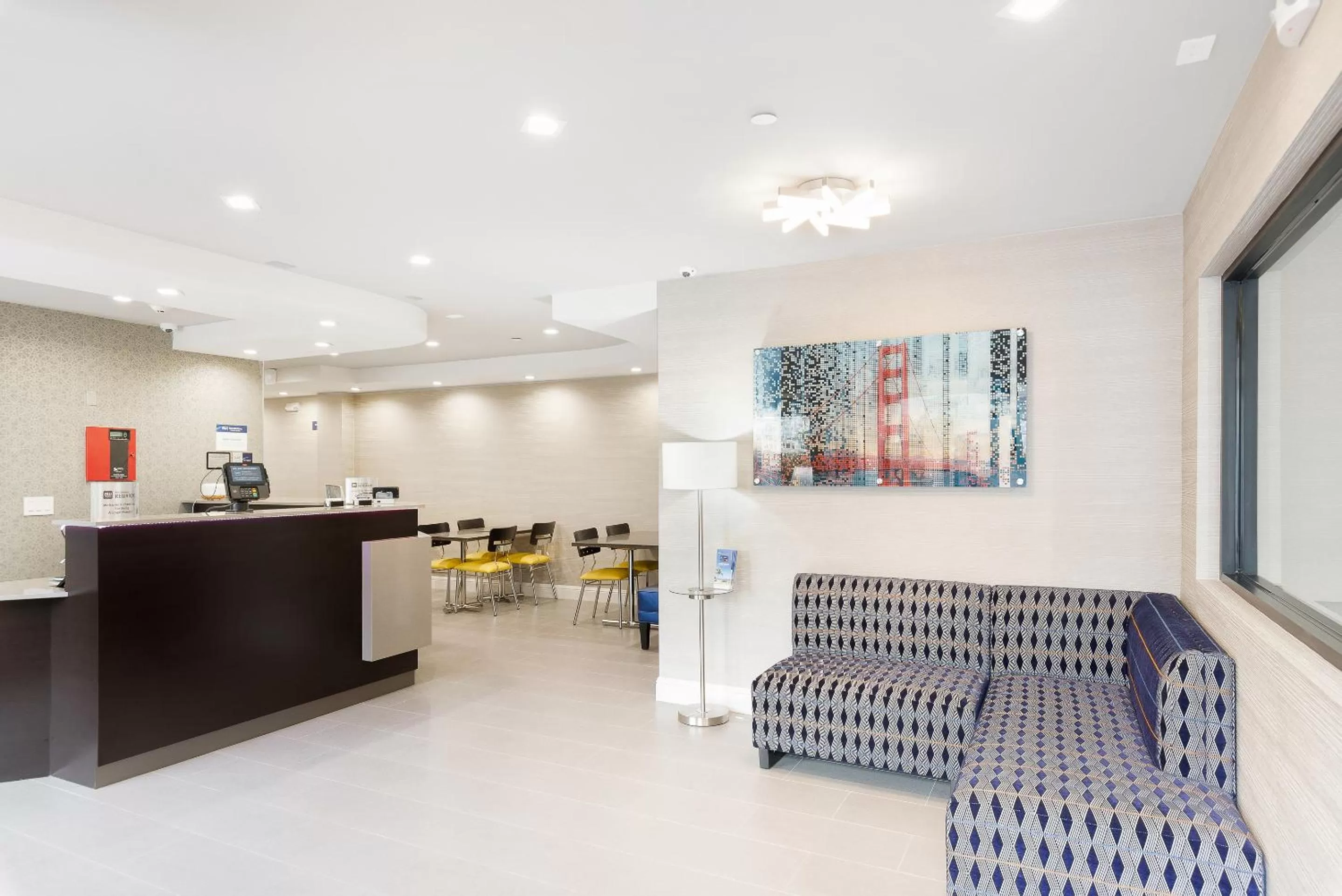 Lobby or reception in Best Western Red Coach Inn