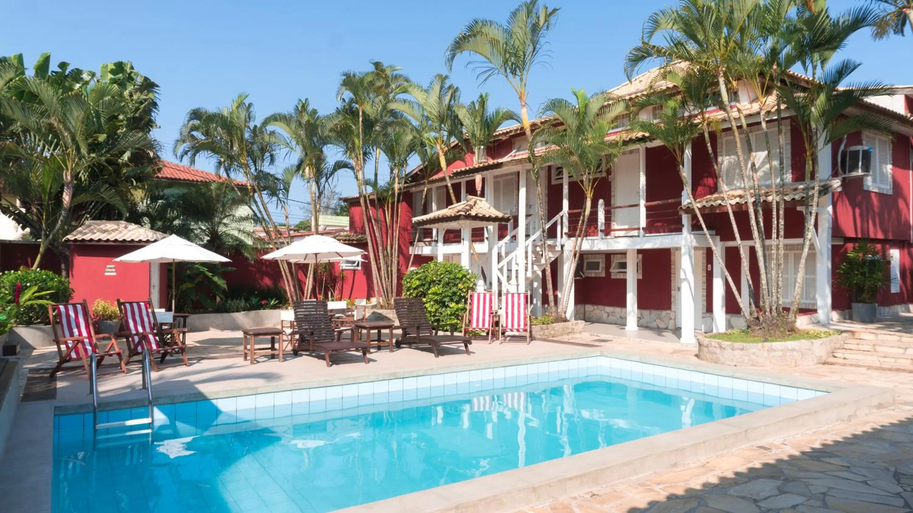 Swimming pool in Pousada Tartaruga