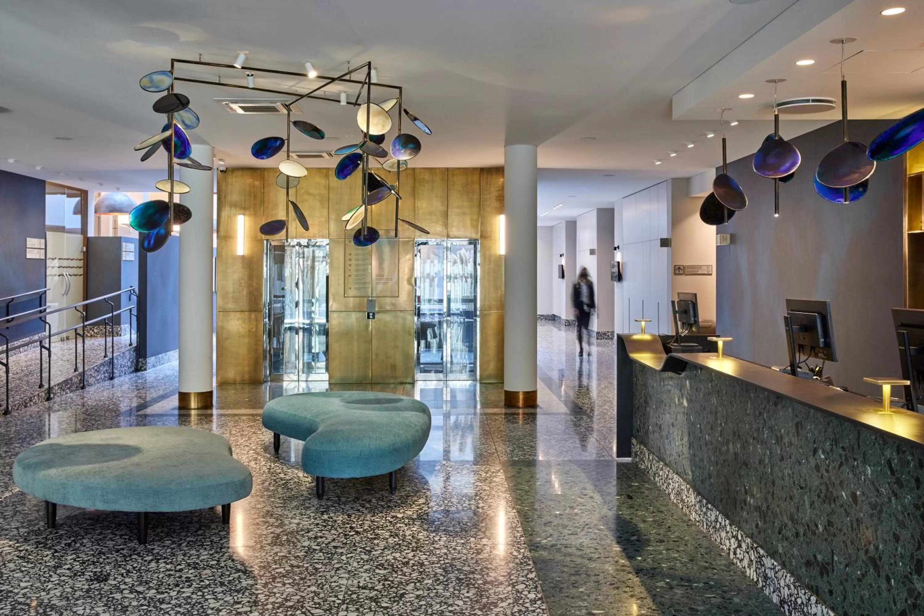 Lobby or reception in Neringa Hotel