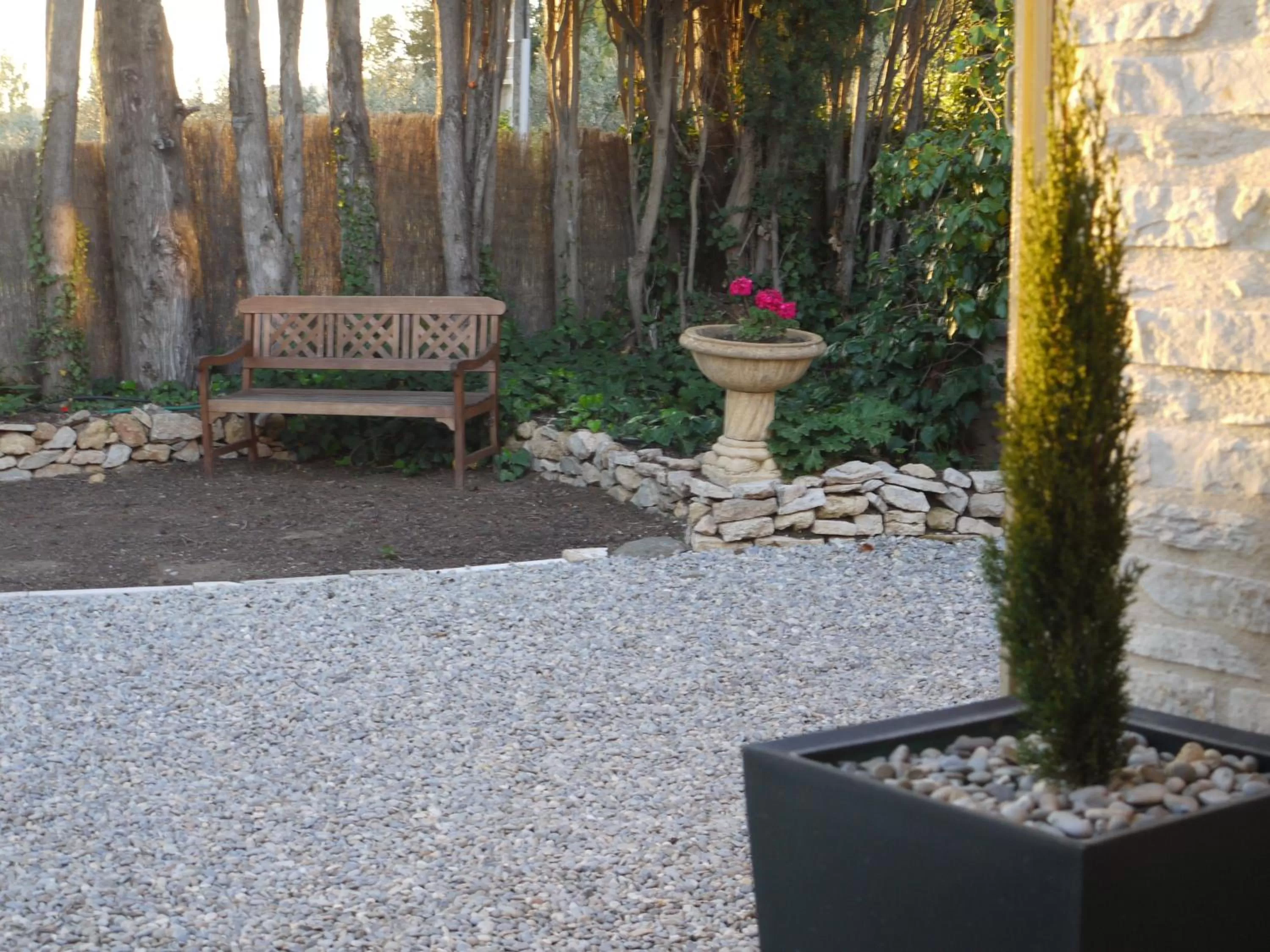 Patio in Mas des Marguerites