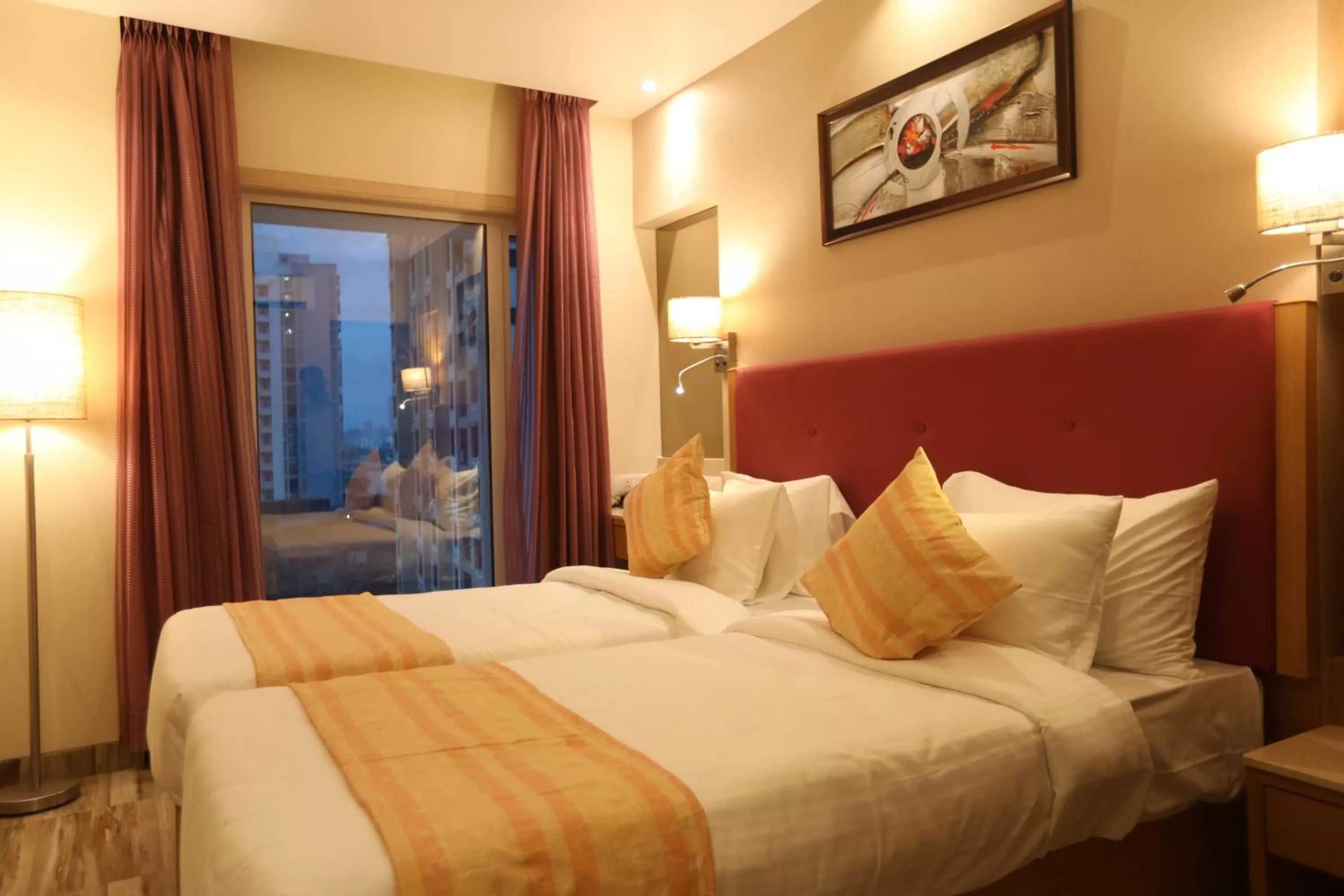 Bed in Hotel Cliffton