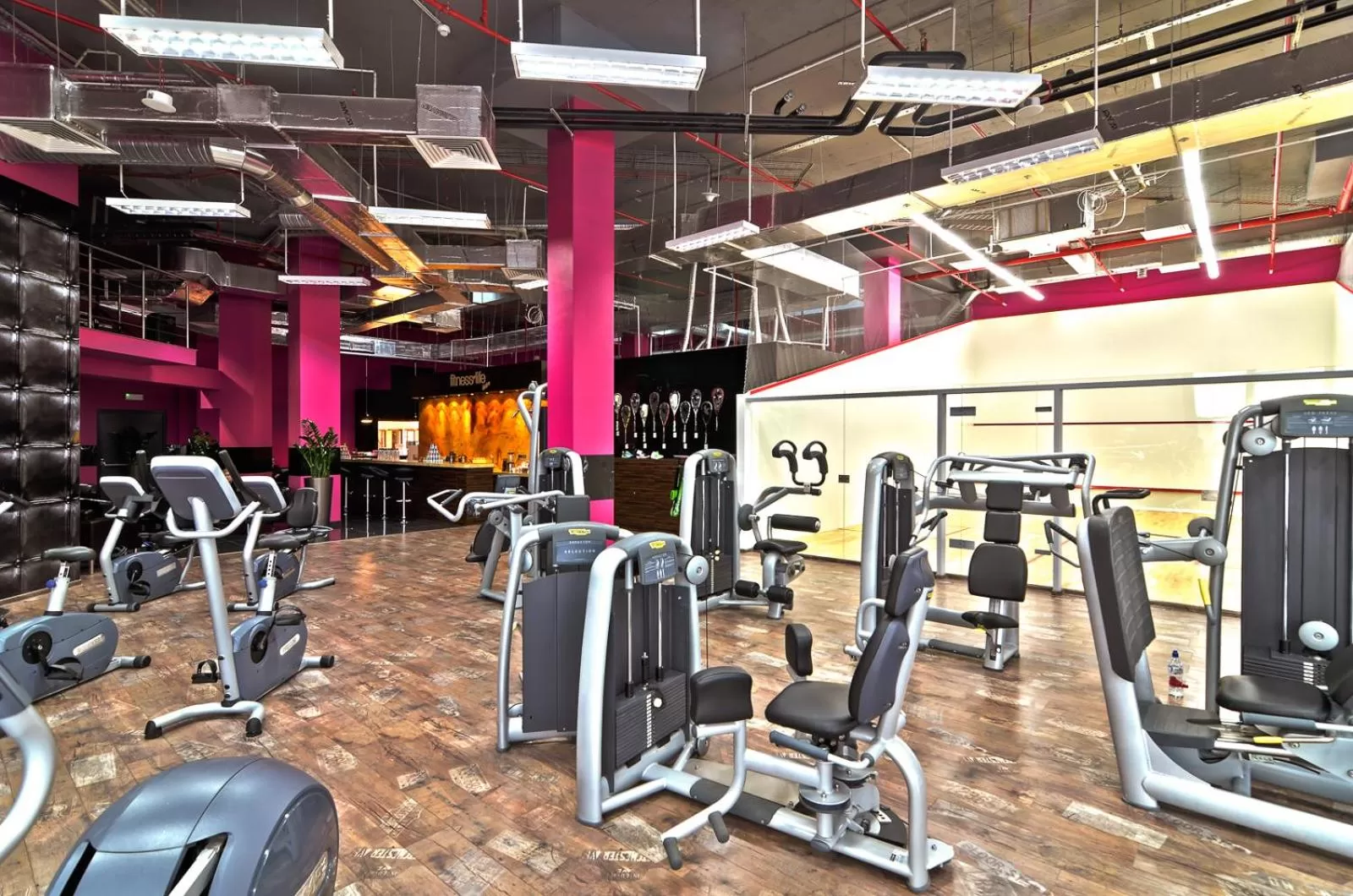 Fitness centre/facilities in Hotel Rzeszów