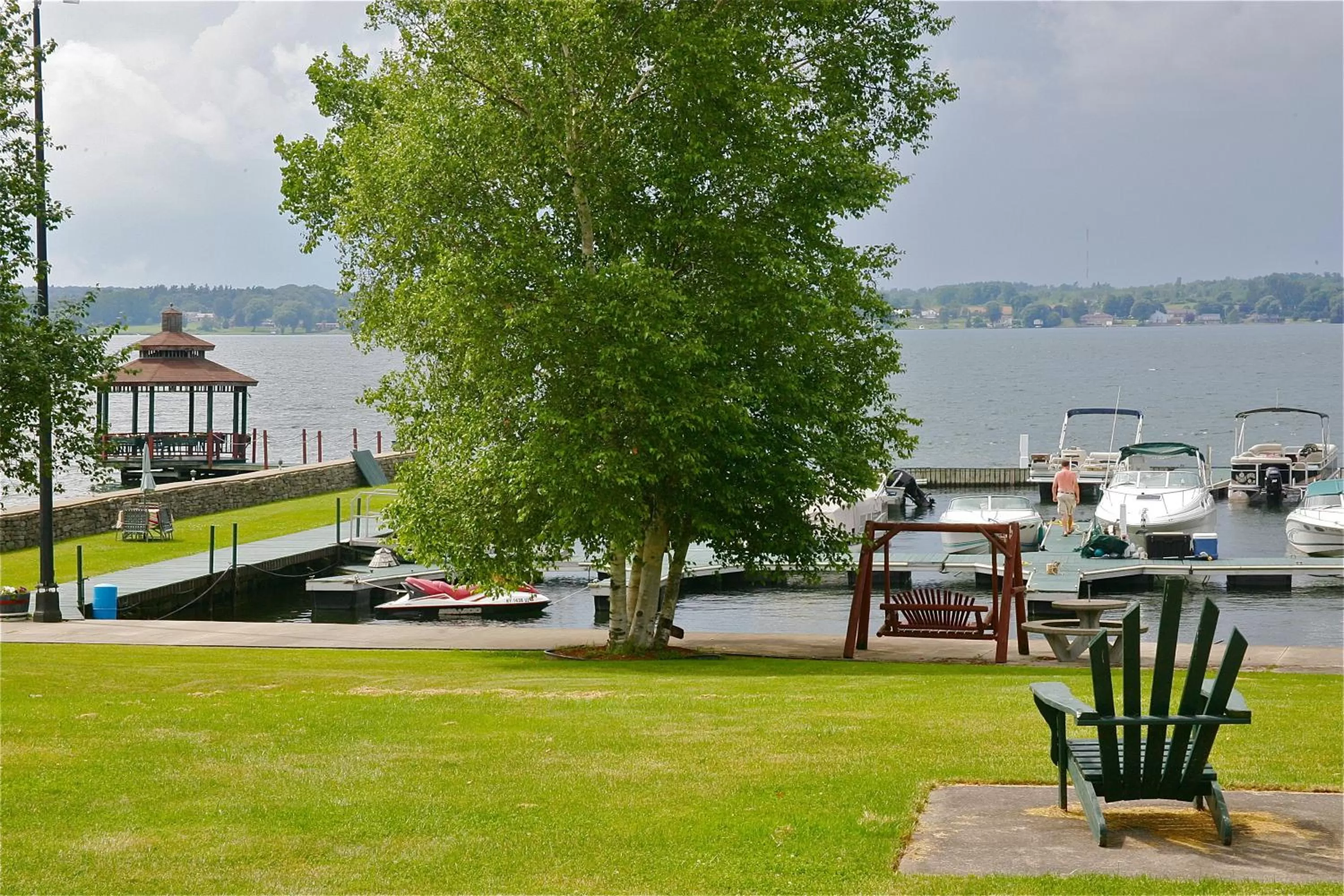 Decorative detail in Stone Fence Resort