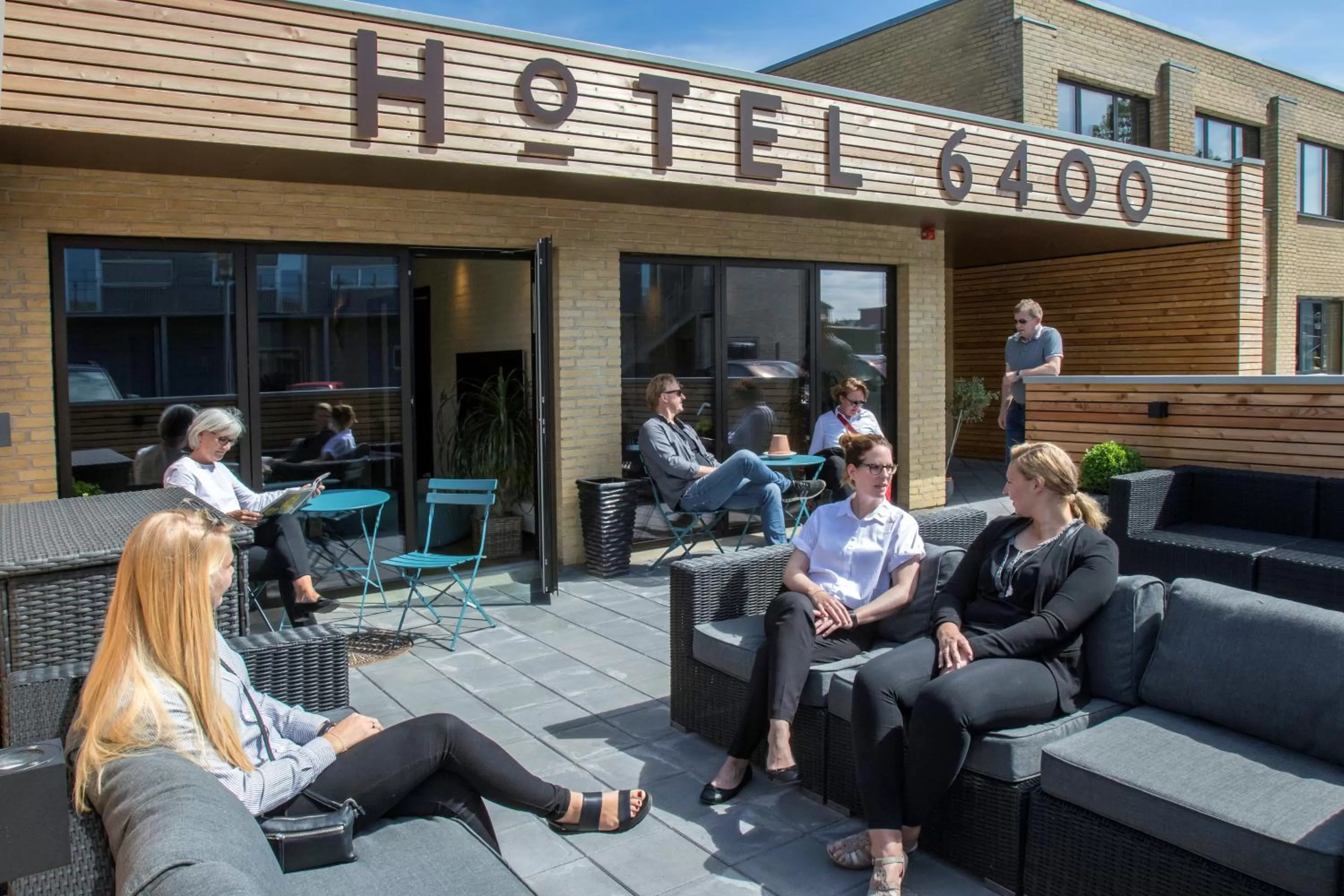 Balcony/Terrace in Hotel 6400