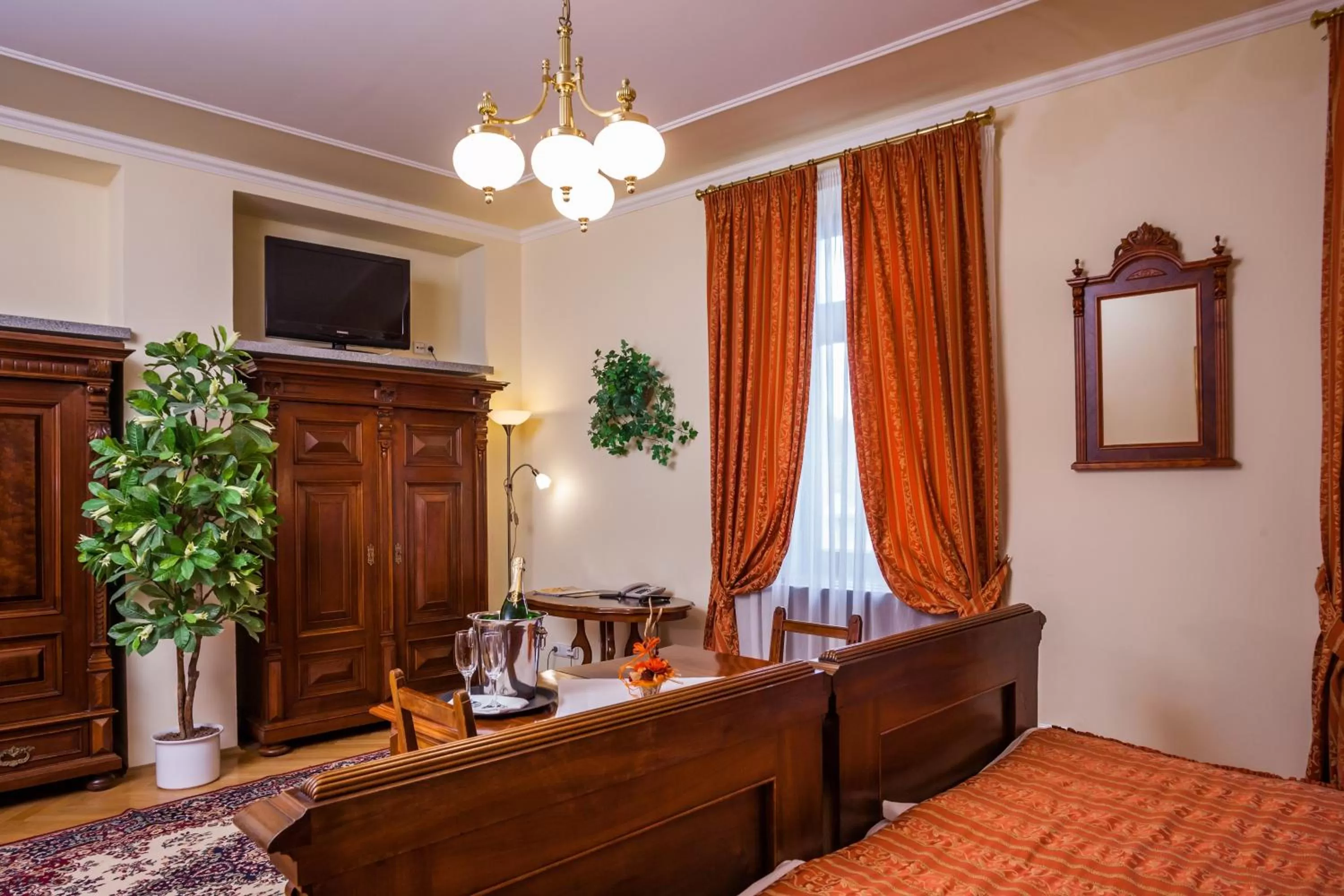 Bedroom, Bed in Hotel Jelínkova vila