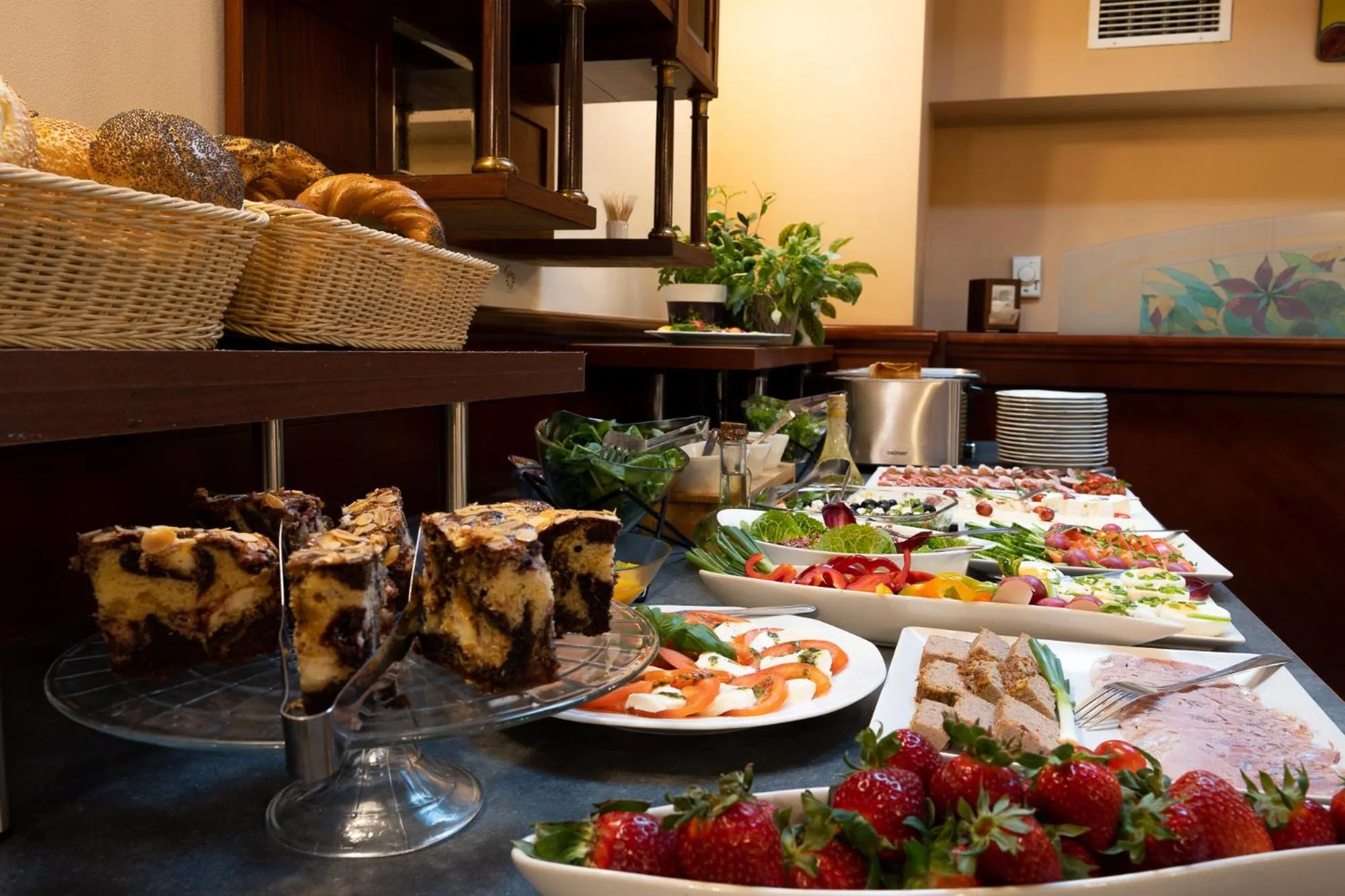 Food and drinks in Hotel Secesja