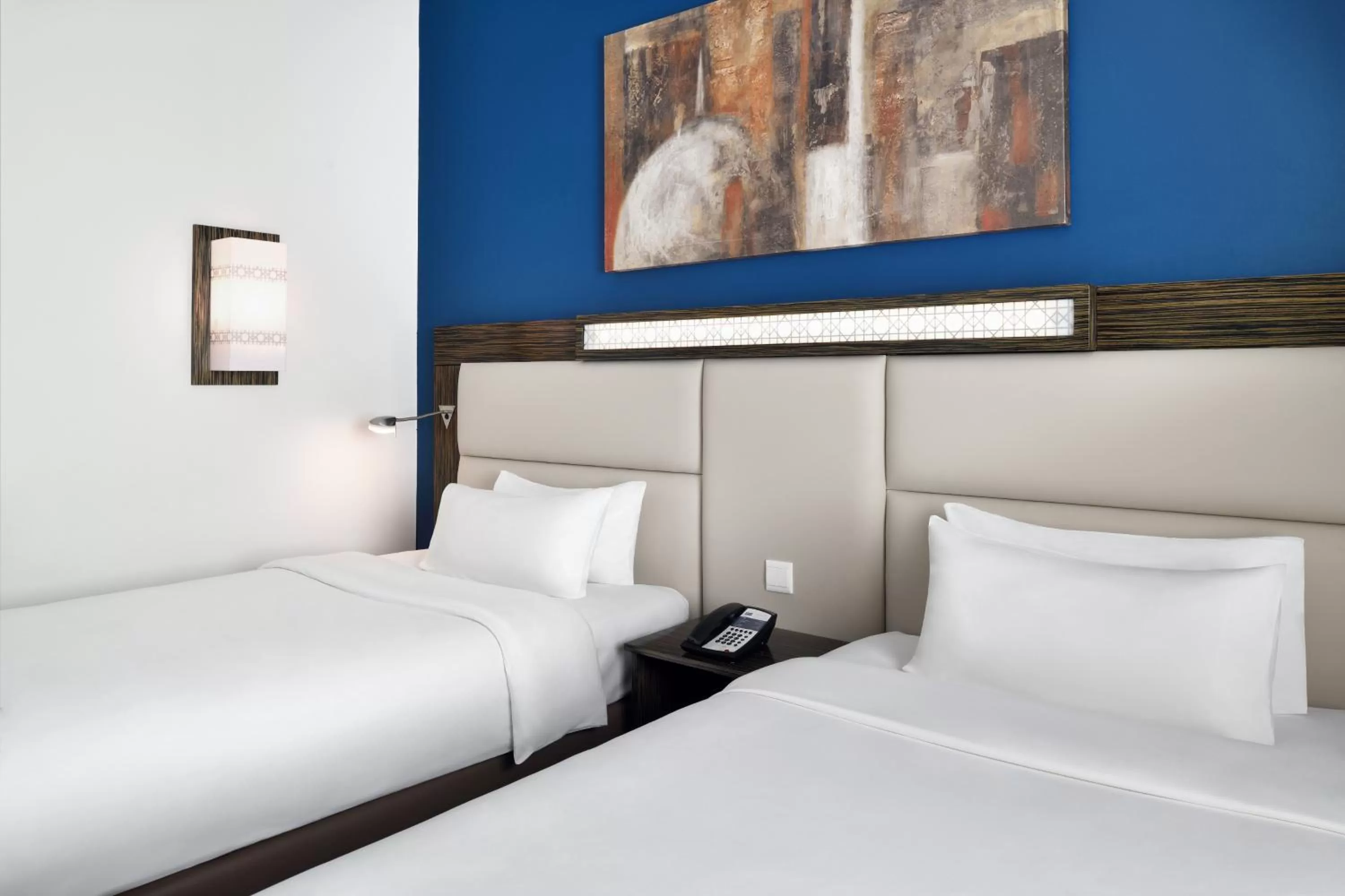 Bedroom, Bed in Holiday Inn Express Dubai Safa Park by IHG