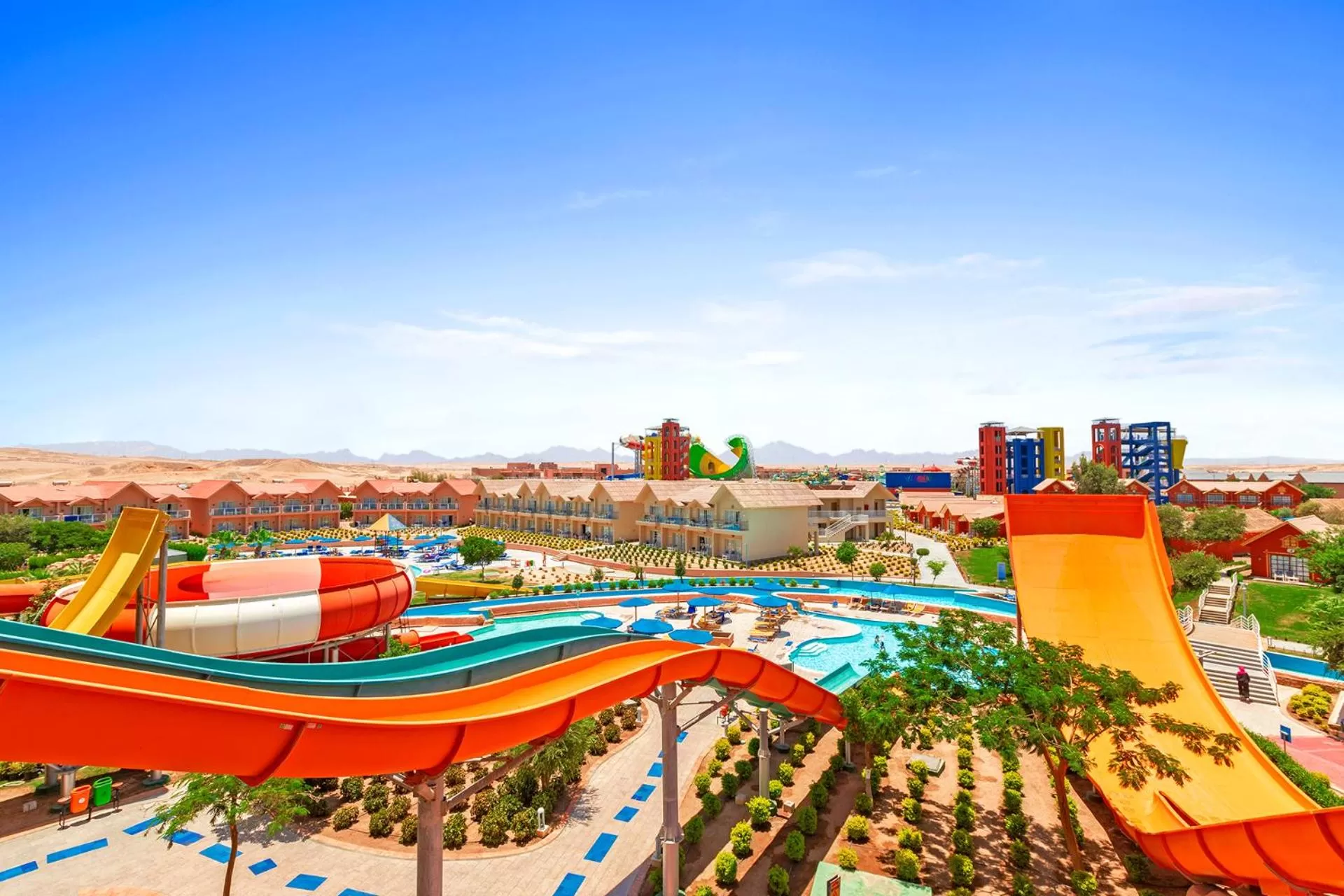 Aqua park in Neverland City Hurghada - Pickalbatros