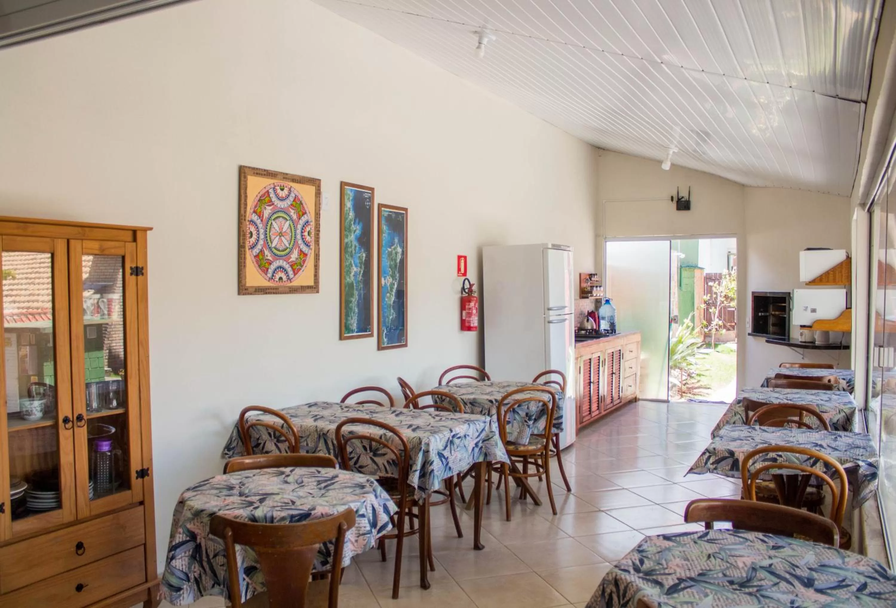 BBQ facilities in Pousada Estrelas no Mar Florianópolis