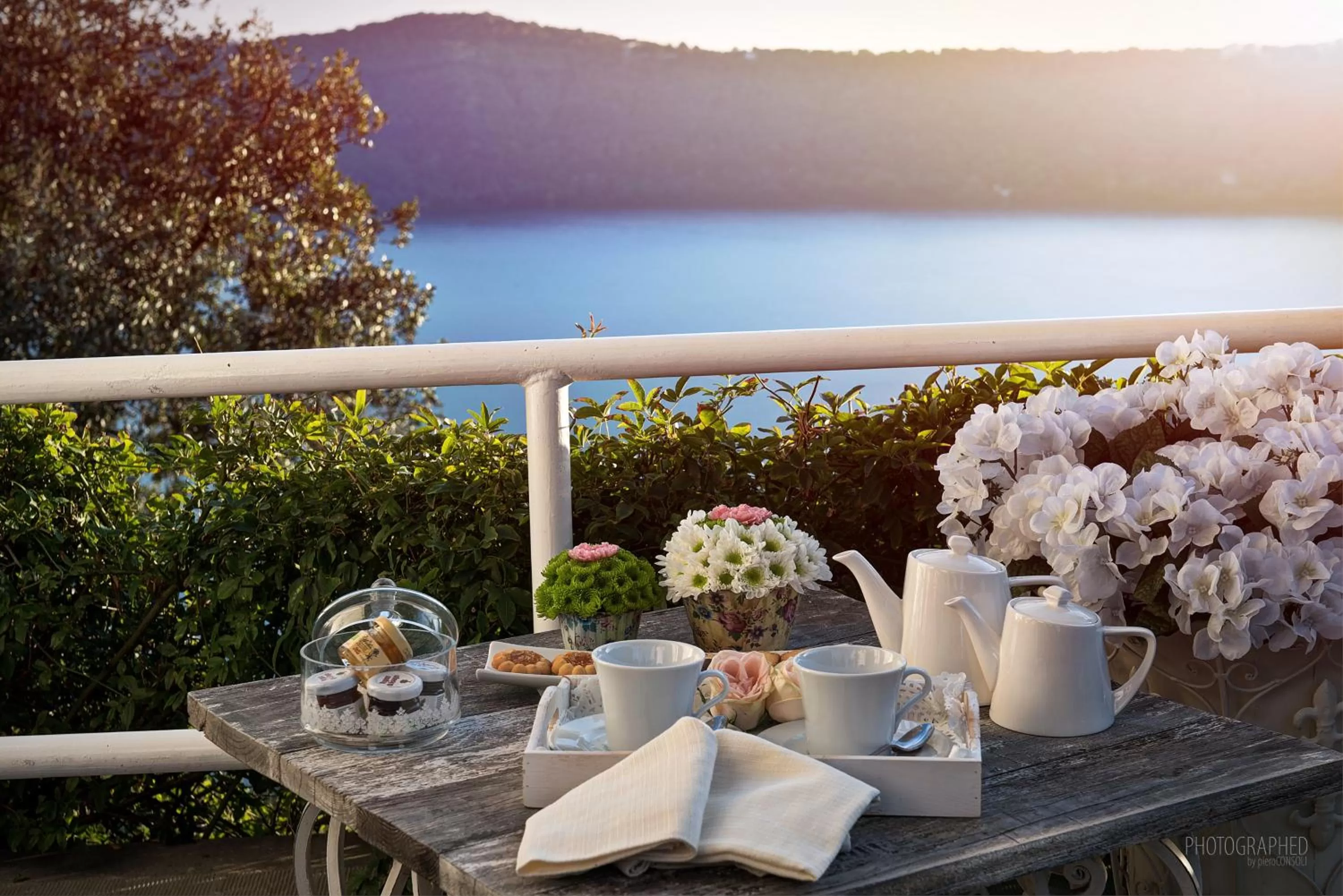 Balcony/Terrace, Restaurant/Places to Eat in Villa Pocci