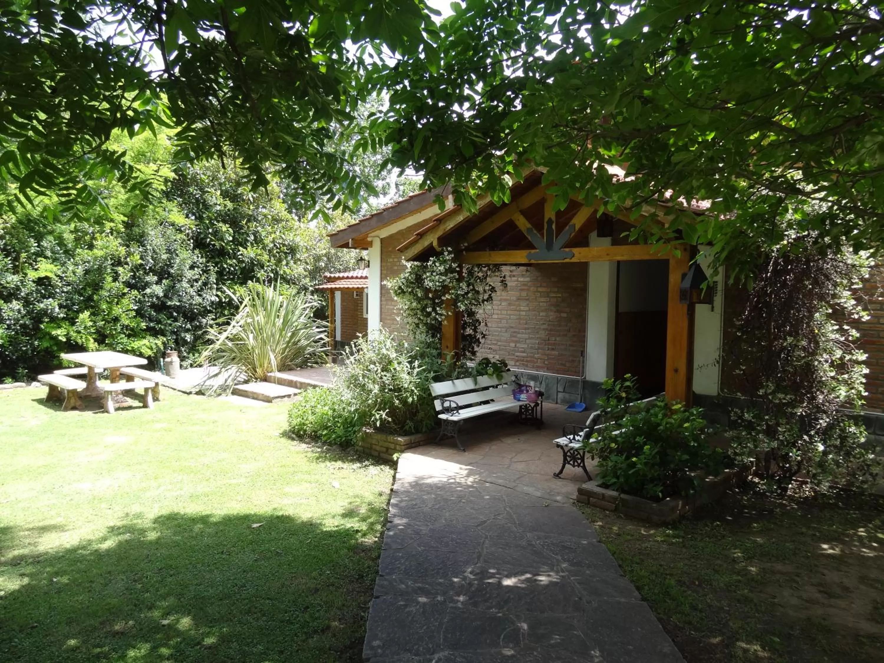 Garden in Hostería Lida