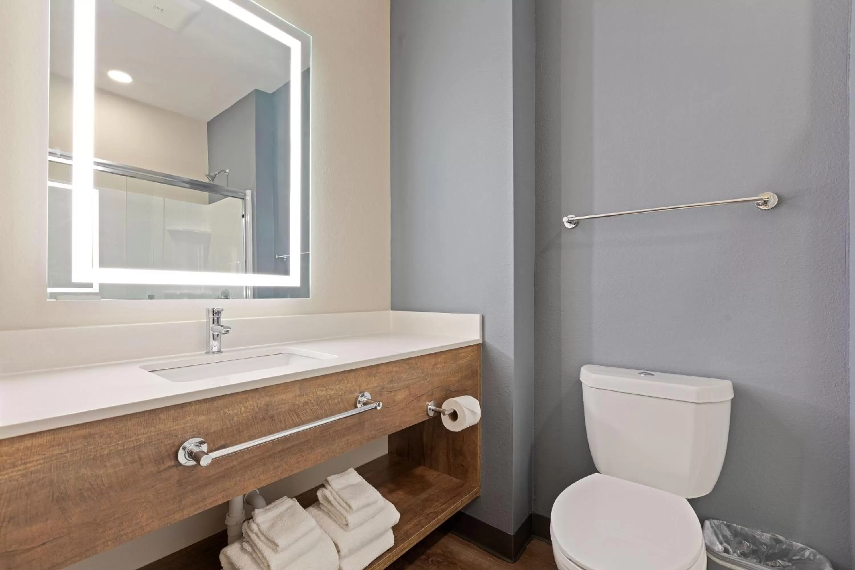 Bathroom in Extended Stay America Suites - Colonial Heights - Fort Lee